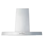 #ISX2136SQB-2 KOBE Range Hoods 36 in. 680 CFM Island Range Hood in Stainless Steel 3 Speed with QuietMode and 4 LED Lights