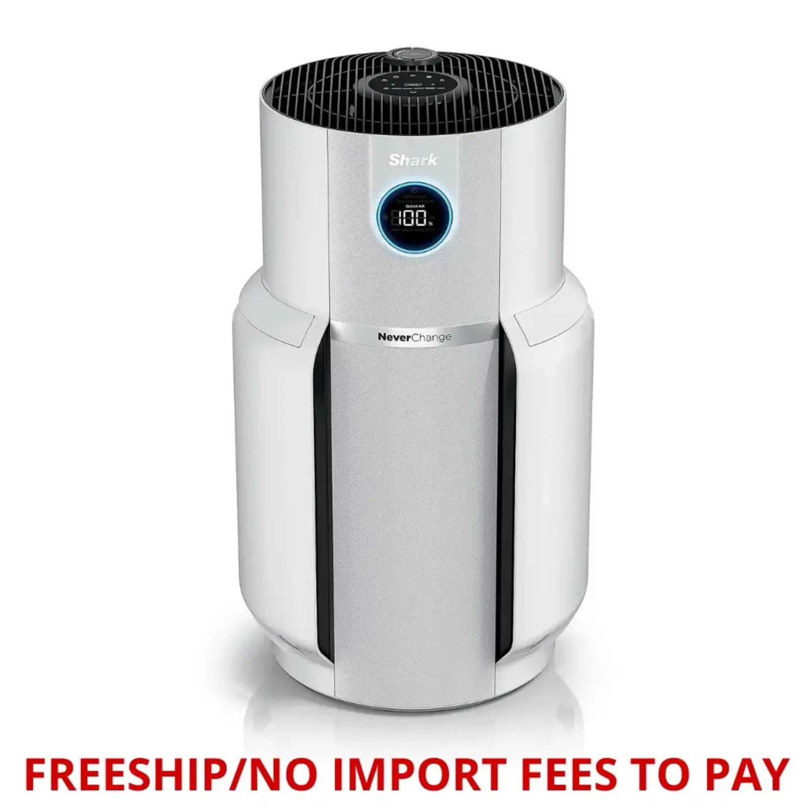 Shark Shark- HP302NeverChange 1400 sq. ft. HEPA Filter Tower Air Purifier and Cleaner in White w/ Odor Neutralization and Clean Sense Tech