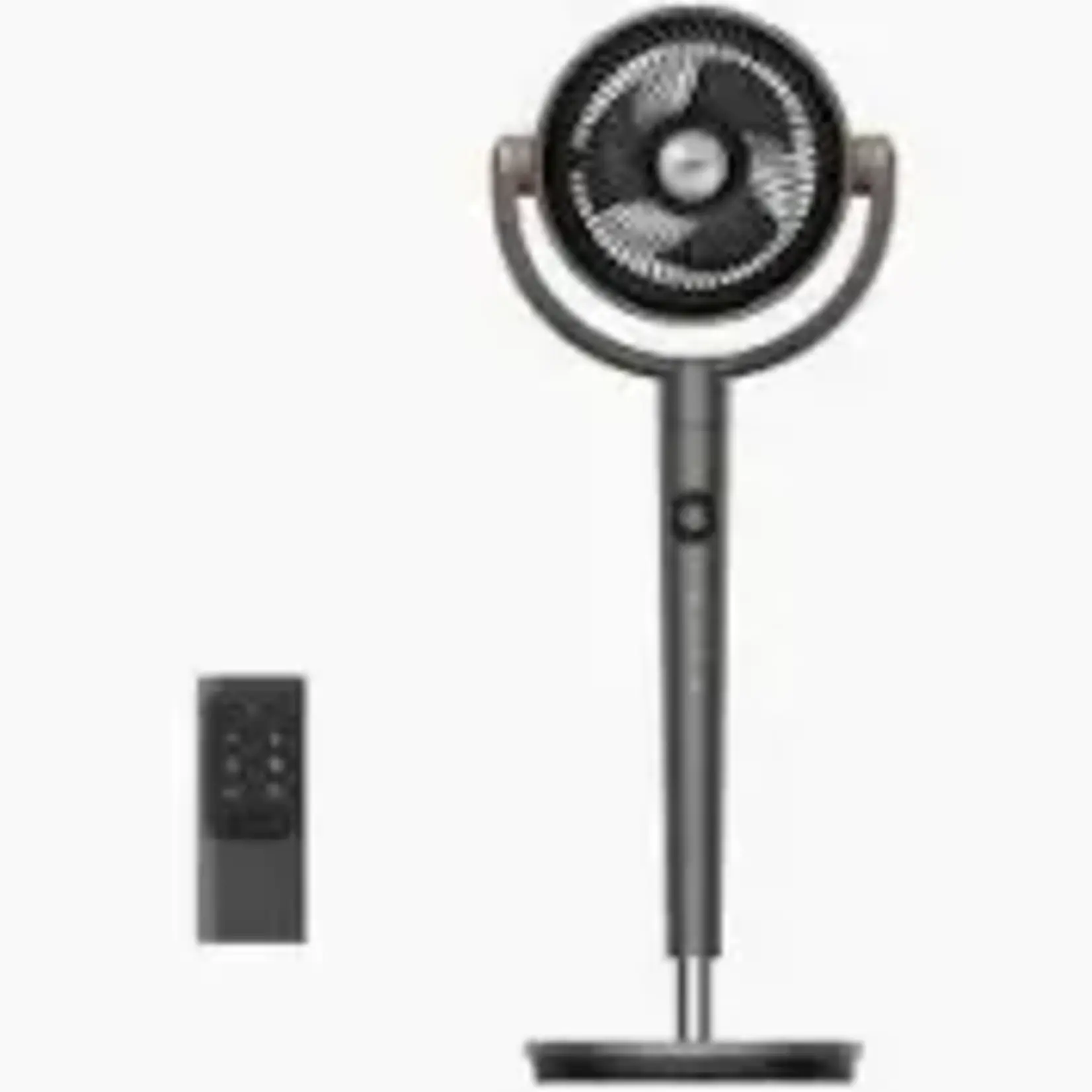 DREO Dreo-DR-HPF009 - Pedestal Fan with Remote, 42 in. Quiet Standing Fan for Home Bedroom, 120° Oscillating Floor Fan - Gray