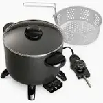 Presto 5 Qt. Multi-Cooker Nonstick surface facilitates easy cleaning Electric Deep Fryer