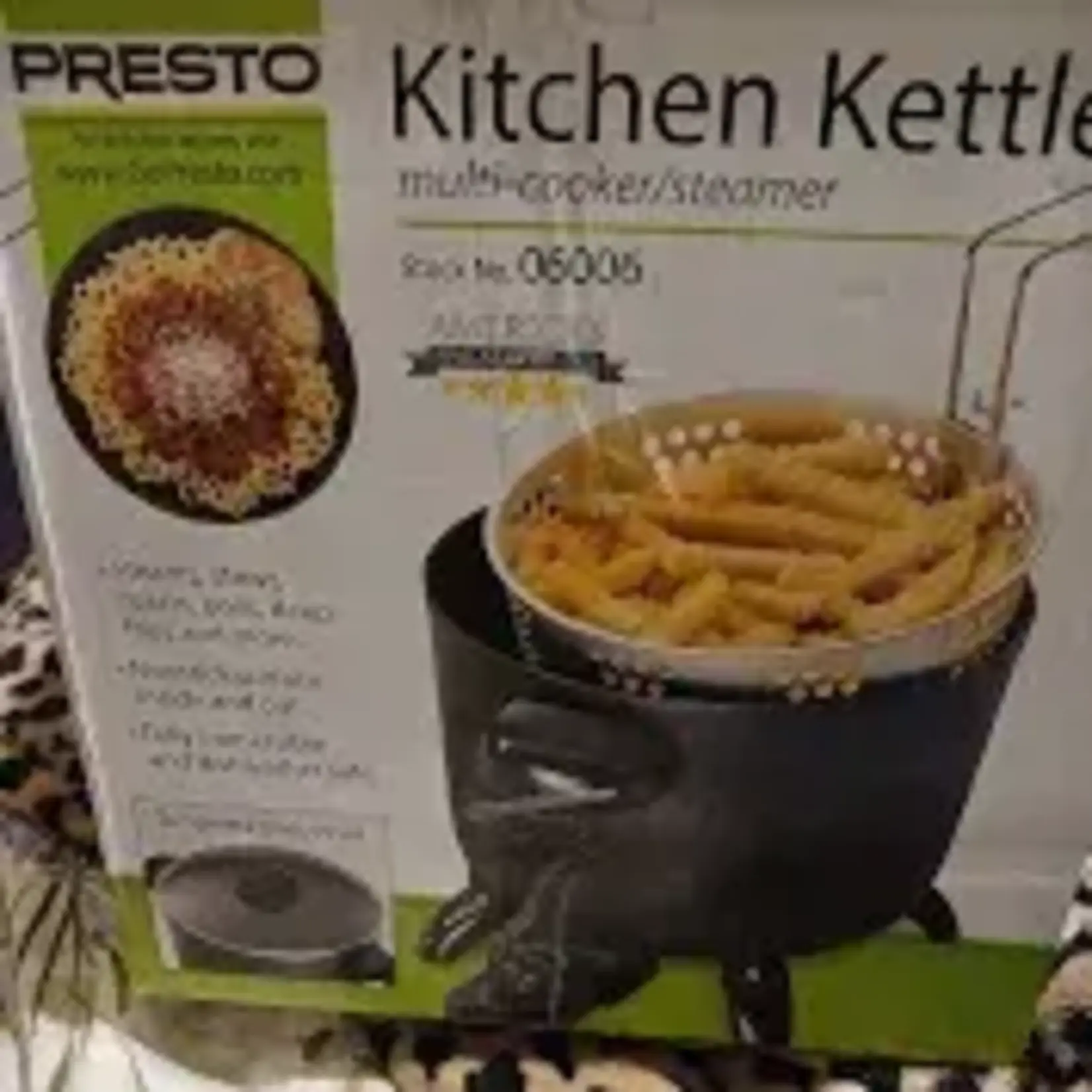 Presto 5 Qt. Multi-Cooker Nonstick surface facilitates easy cleaning Electric Deep Fryer