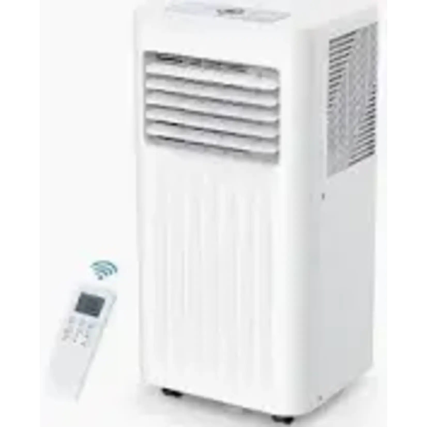 Edendirect -HD-KY-10K/07B- 10,000 BTU (DOE) Portable Air Conditioner Cools 400 sq. ft. with Heater and Dehumidifier, Drain Hose in White