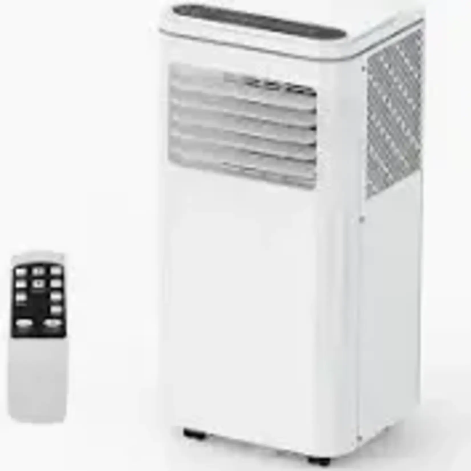 COWSAR 8,000 BTU 115-Volt Portable Air Conditioner w/ Remote up to 300 sq. ft. Cools and Dehumidifies