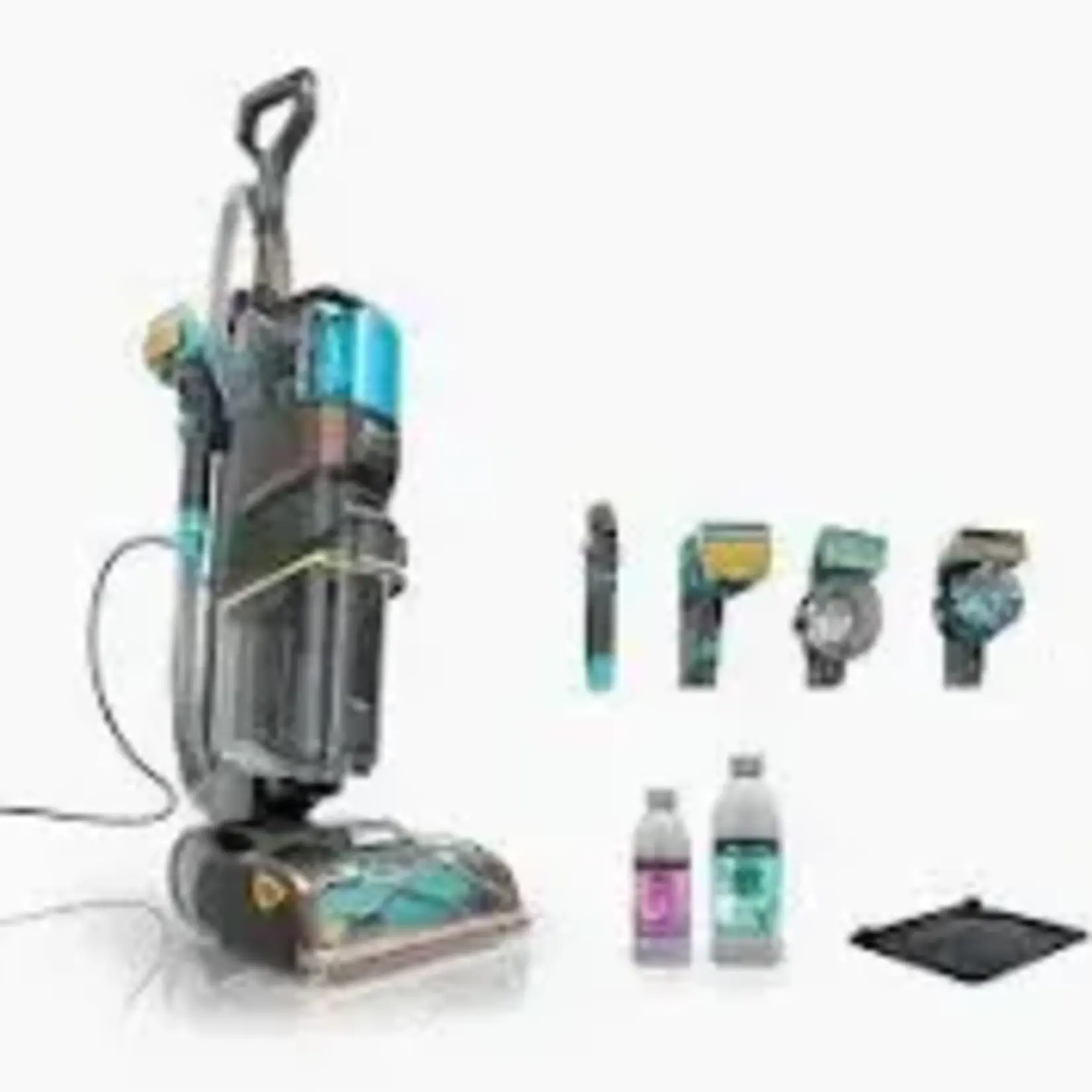 Shark Shark-Carpetxpert Hairpro Pet with StainStriker, Corded Deep Rug and Upholstery Upright Carpet Cleaner in Metallics3X more pet hair pickup than any other deep carpet cleaner