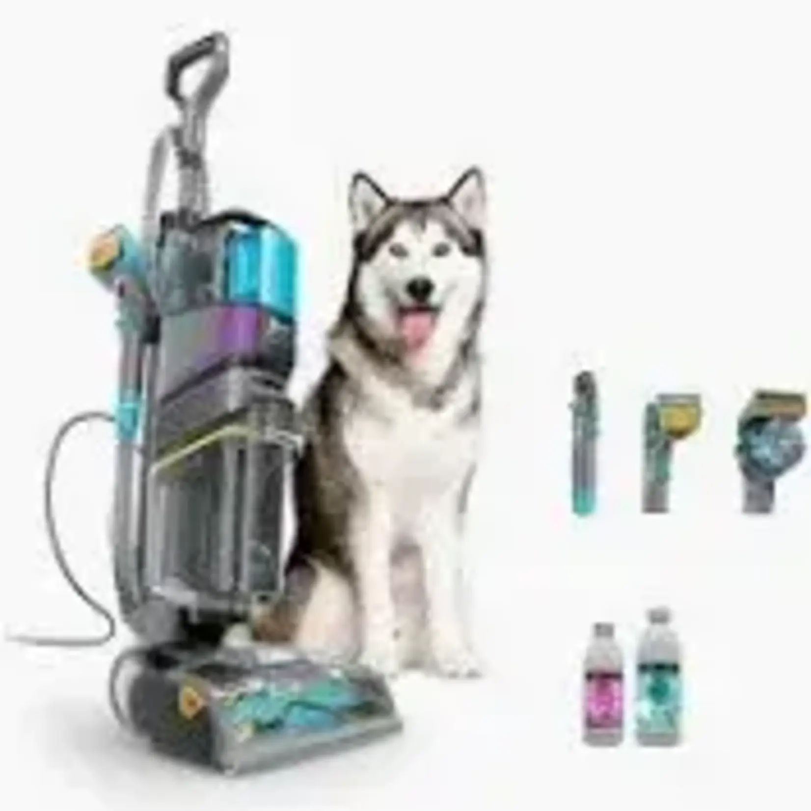 Shark Shark-Carpetxpert Hairpro Pet with StainStriker, Corded Deep Rug and Upholstery Upright Carpet Cleaner in Metallics3X more pet hair pickup than any other deep carpet cleaner
