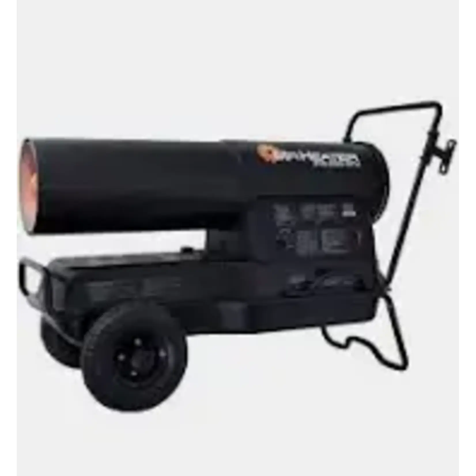 MR.HEATER MR.HEATER-MH210KTR -210,000 BTU Black Kerosene Forced Air Outdoor Space Heater with Wheels