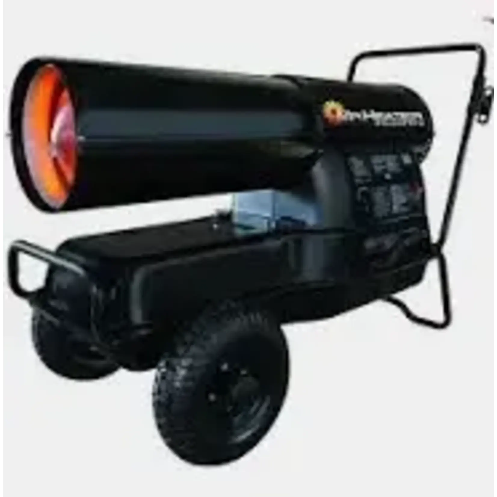 MR.HEATER MR.HEATER-MH210KTR -210,000 BTU Black Kerosene Forced Air Outdoor Space Heater with Wheels