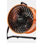 Commercial Electric- SFD5-400B 16 in. 3-Speed Drum Floor Fan in Orange High Velocity Turbo