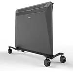 BALLU BALLU-NCK-2.0EF-BLACK-1500 W 16.26 in Electric Heater Ceramic Convection Space Black with Tip-Over protection, Overheat protection, Timer