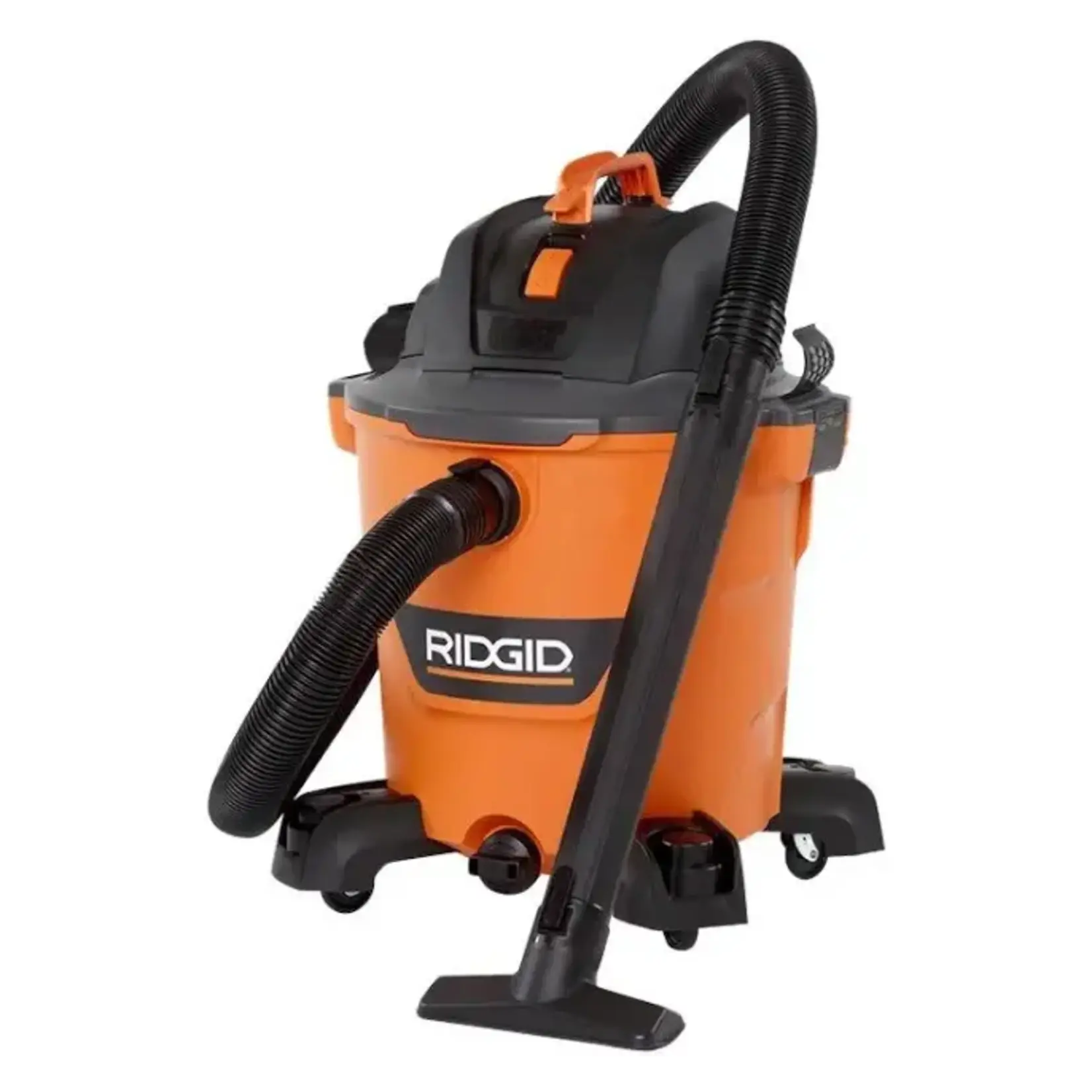 RIDGID RIDGID-12 Gal. 5.0 Peak HP NXT Shop Vacuum Wet Dry Vac with General Debris Filter, Locking Hose and Attachments