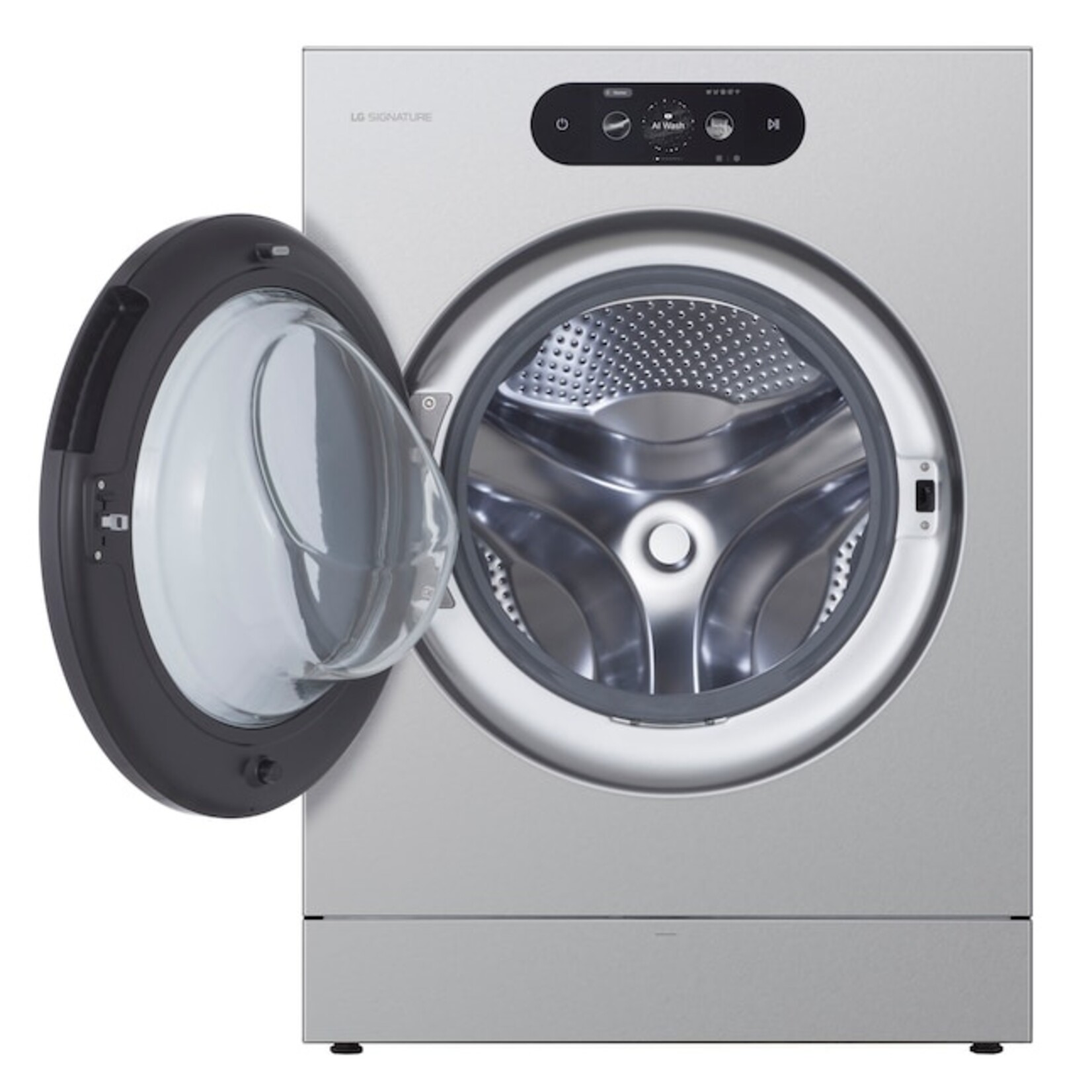#WM9900HSA - LG SIGNATURE 5.8 cu. ft. Mega Capacity Smart Front Load Washer with Built-In Intelligence, TurboWash® 360°, ezDispense® and Touch LCD Control