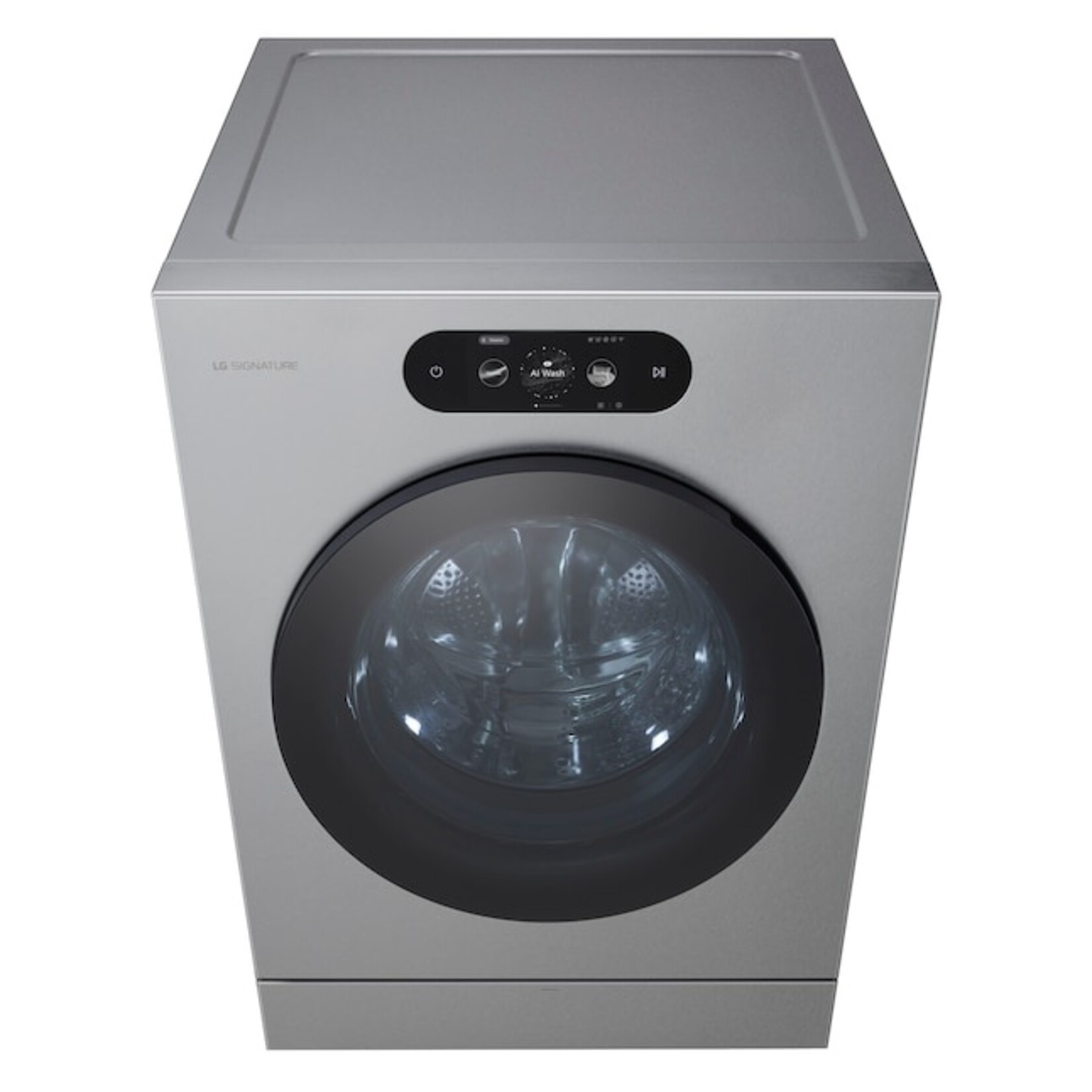 #WM9900HSA - LG SIGNATURE 5.8 cu. ft. Mega Capacity Smart Front Load Washer with Built-In Intelligence, TurboWash® 360°, ezDispense® and Touch LCD Control