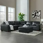 #1435176 - Pulaski Furniture Nelson 6 Piece Leather Sectional