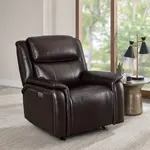 Model #1937C-9064-79 Item #1812674 - Barcalounger Bryson Leather Power Rocker Recliner with Power Adjustable Headrest