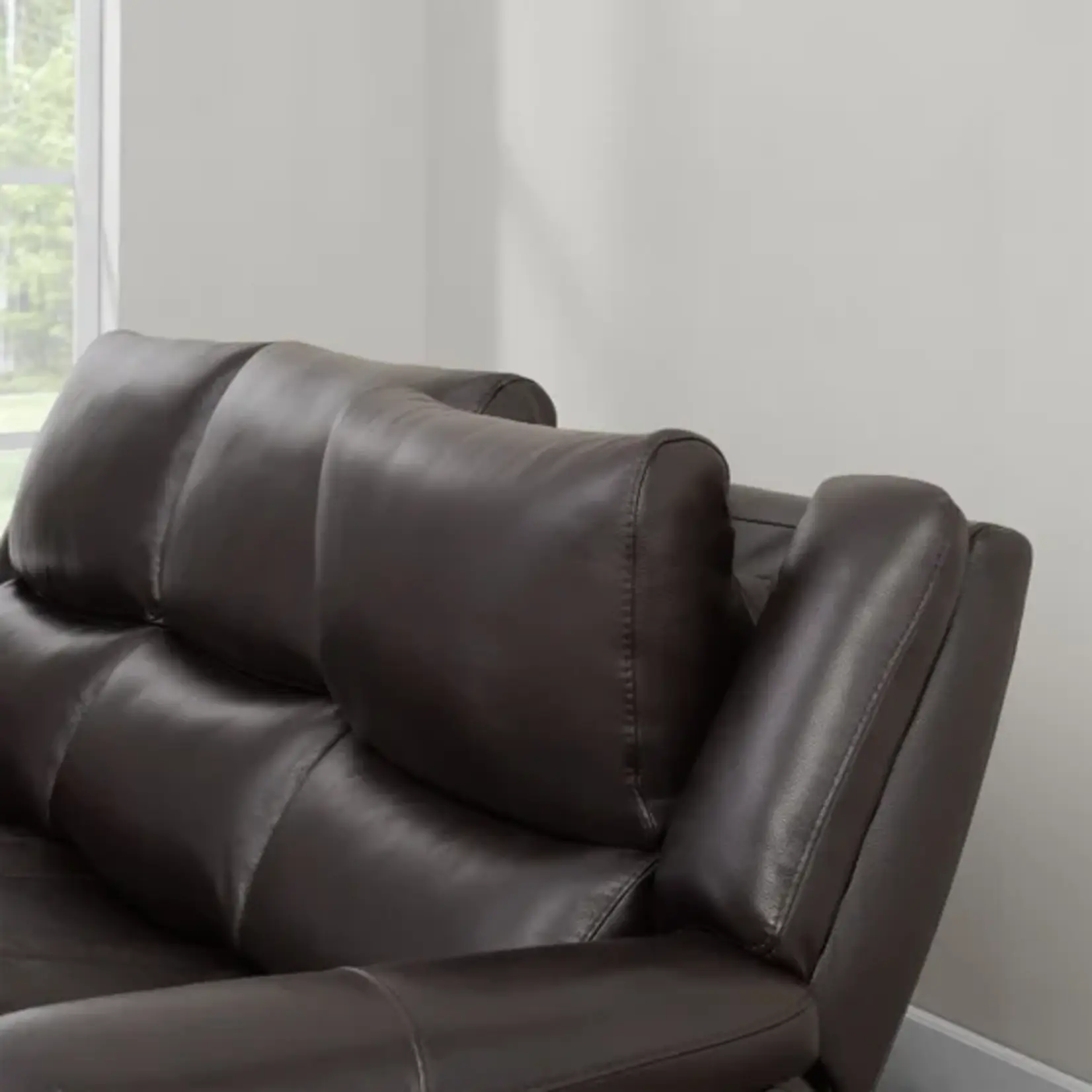 #1861792 - Alba Leather Power Reclining Sofa with Power Headrests