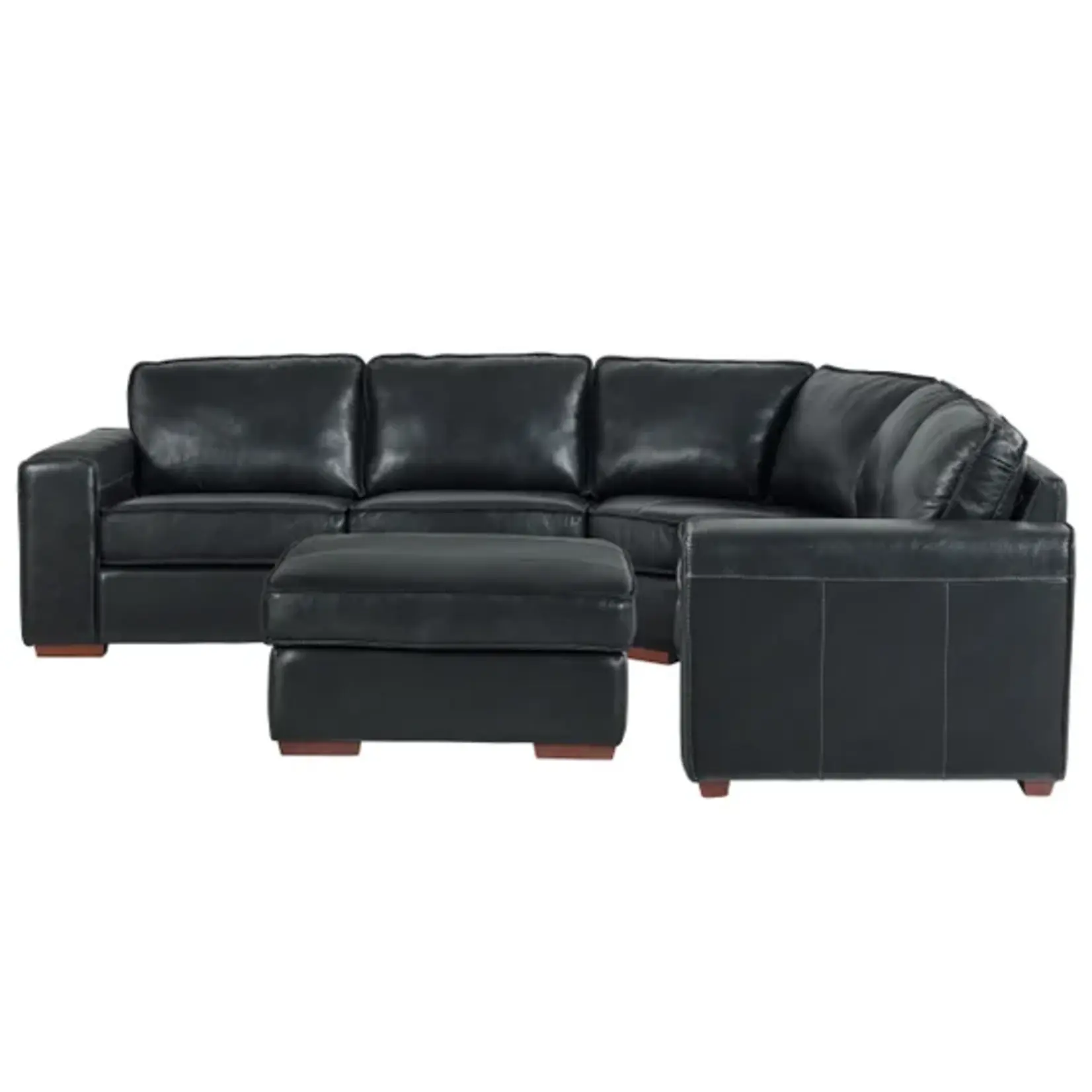 #1435176 - Pulaski Furniture Nelson 6 Piece Leather Sectional