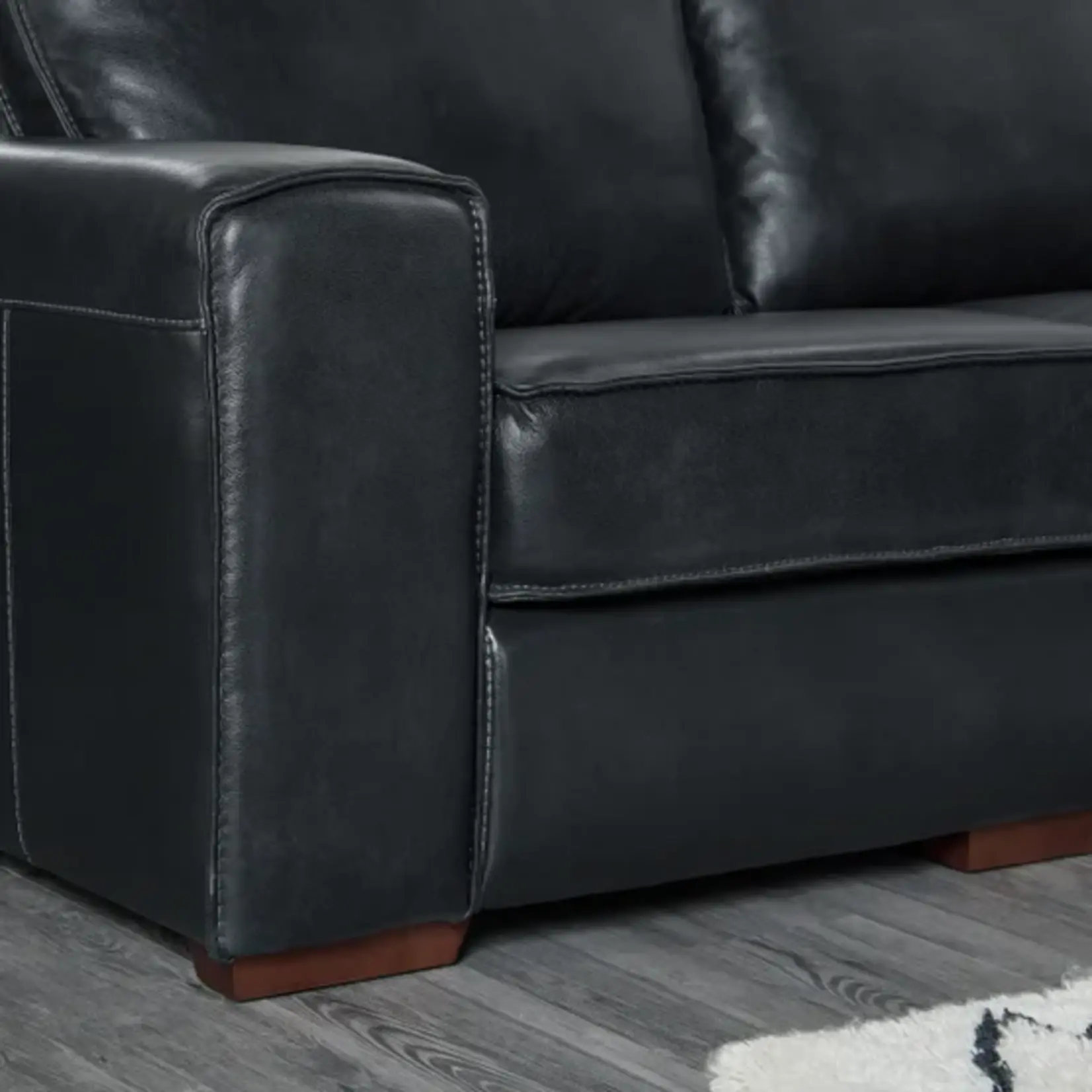 #1435176 - Pulaski Furniture Nelson 6 Piece Leather Sectional