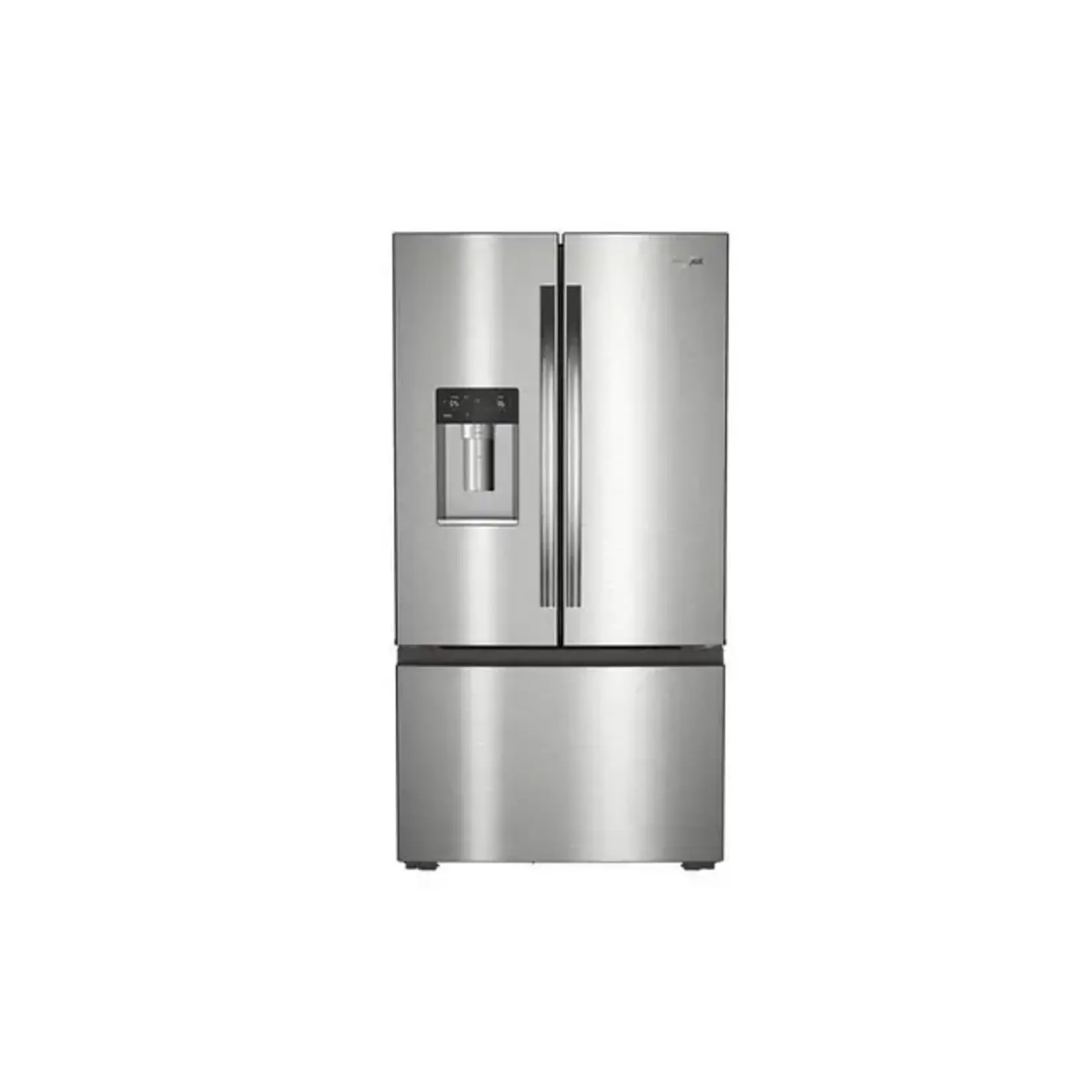 Whirlpool Whirlpool WRFC5236RZ  Counter-Depth 23.4-cu ft 3 -Door 36-in Wide Smart Compatible French Door Refrigerator with Dual Ice Maker with Water and Ice Dispenser ( Fingerprint-Resistant Stainless Finish ) ENERGY STAR Certified