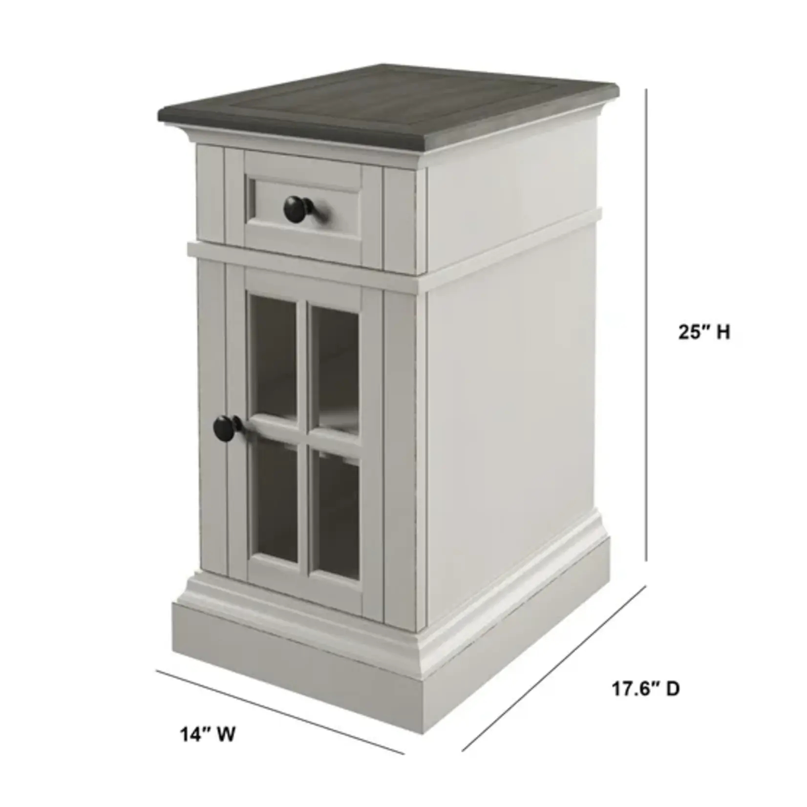 #1518193 - Tresanti Sloane Chairside Table with Power