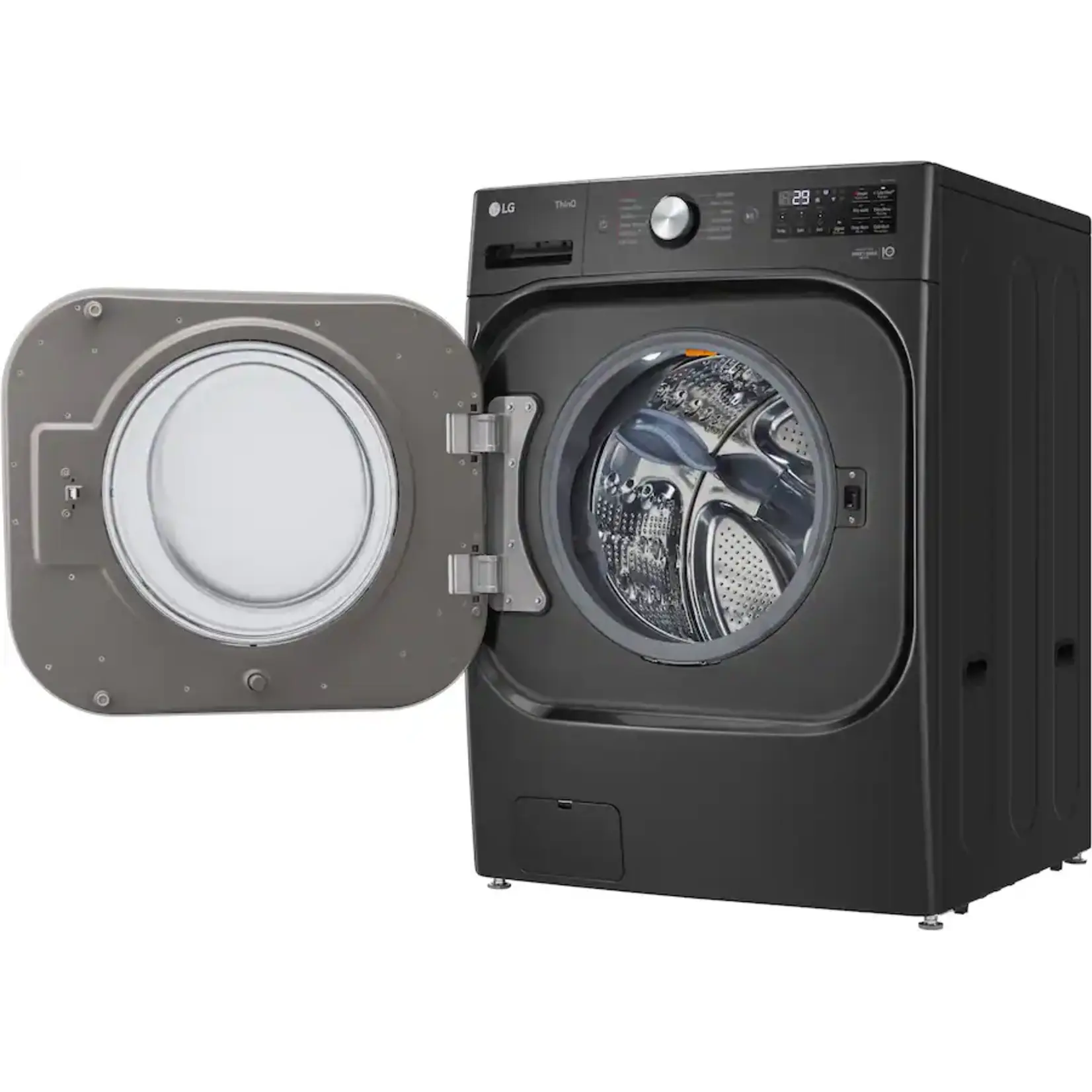 #WM8900HBA - LG 5.2 cu. ft. Mega Capacity Smart Wi-Fi Enabled Front Load Washer with TurboWash® and Built-In Intelligence