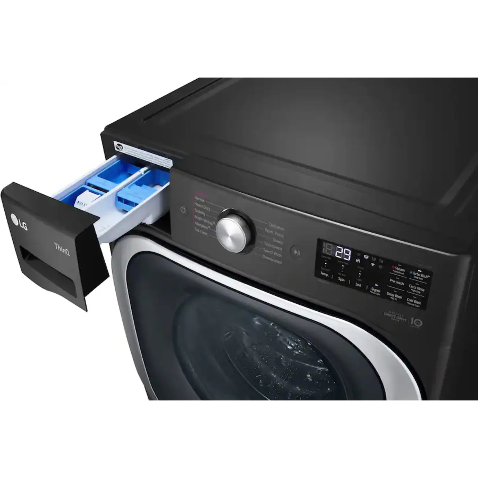 #WM8900HBA - LG 5.2 cu. ft. Mega Capacity Smart Wi-Fi Enabled Front Load Washer with TurboWash® and Built-In Intelligence