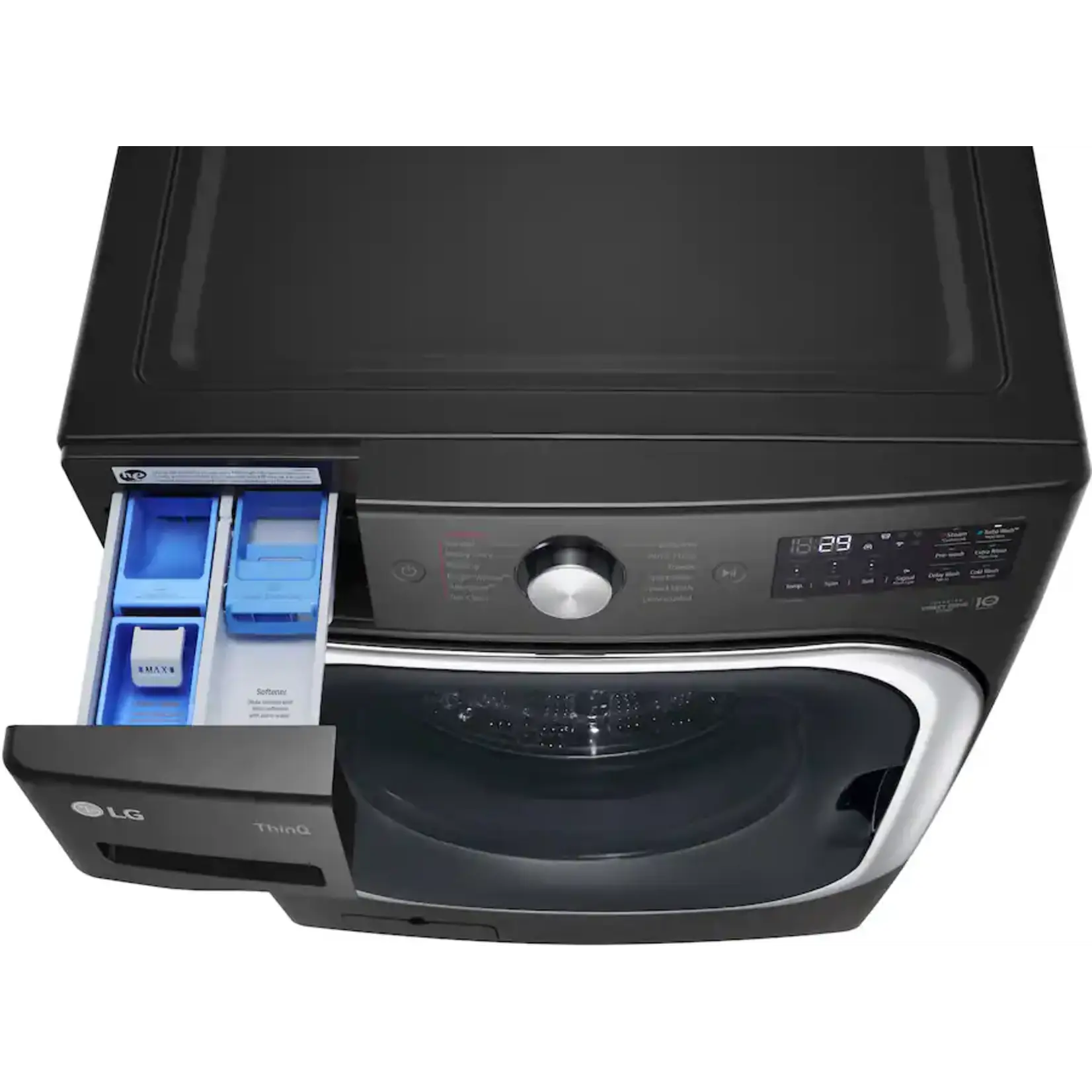 #WM8900HBA - LG 5.2 cu. ft. Mega Capacity Smart Wi-Fi Enabled Front Load Washer with TurboWash® and Built-In Intelligence