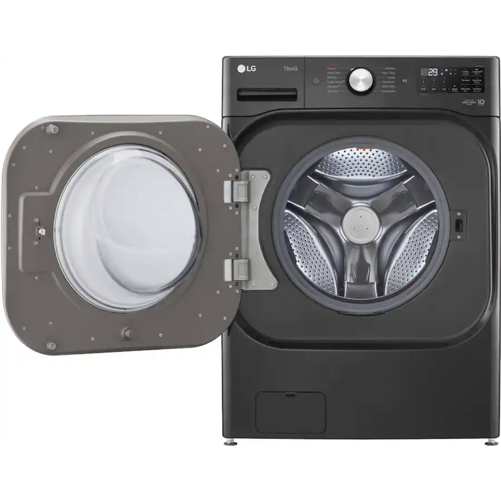 #WM8900HBA - LG 5.2 cu. ft. Mega Capacity Smart Wi-Fi Enabled Front Load Washer with TurboWash® and Built-In Intelligence