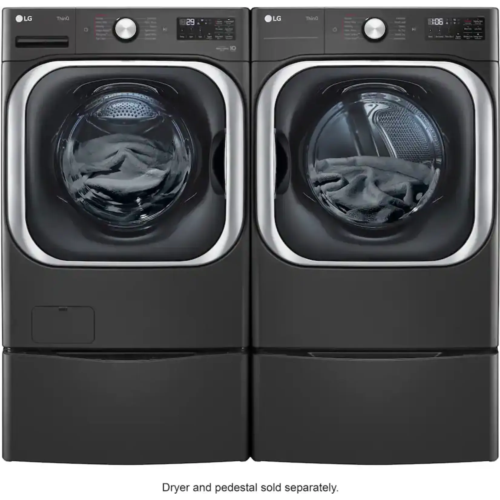 #WM8900HBA - LG 5.2 cu. ft. Mega Capacity Smart Wi-Fi Enabled Front Load Washer with TurboWash® and Built-In Intelligence