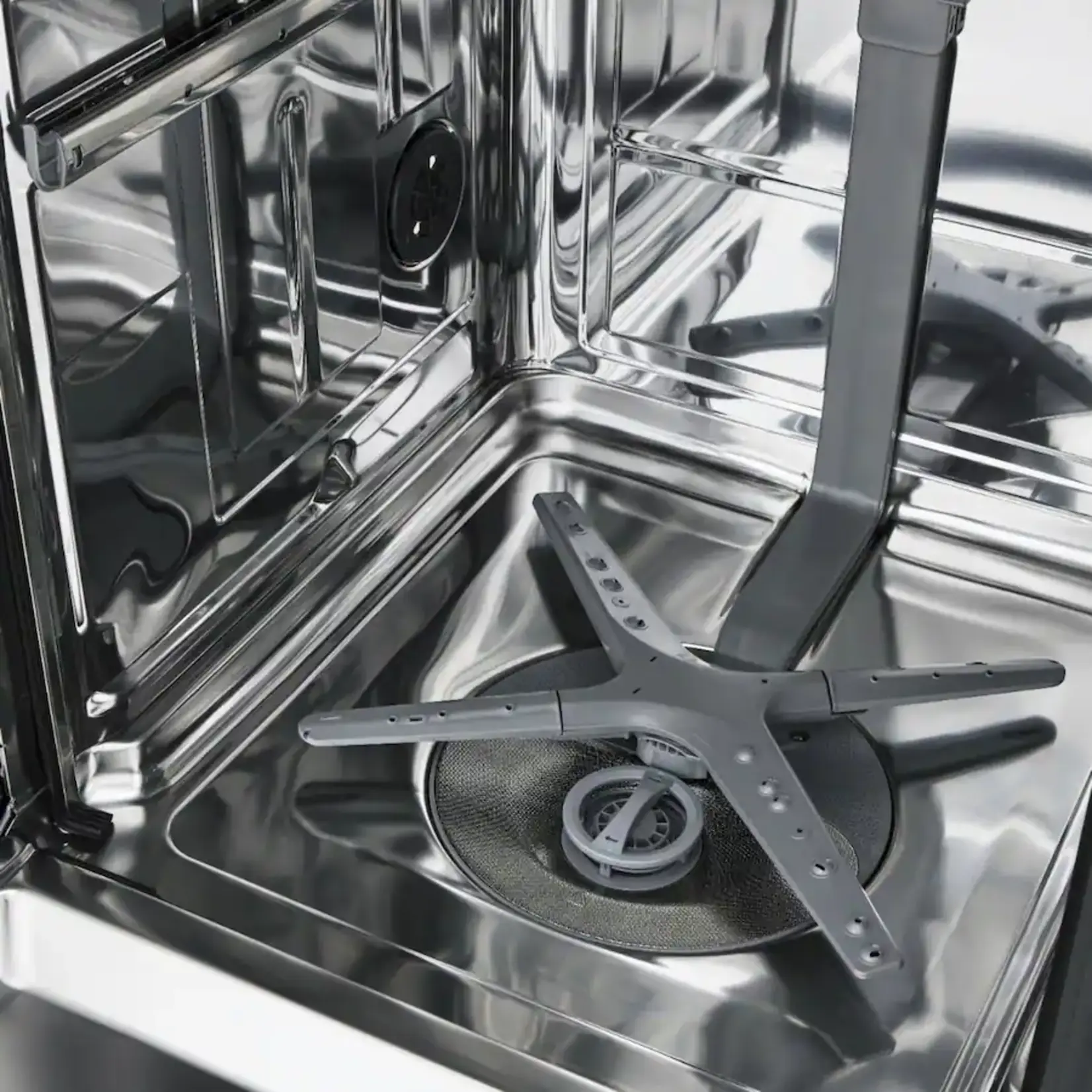 LG #LDFN3432T - LG 24 in. in Stainless Steel Front Control Dishwasher with NeveRust Stainless Steel Tub and Dynamic Dry