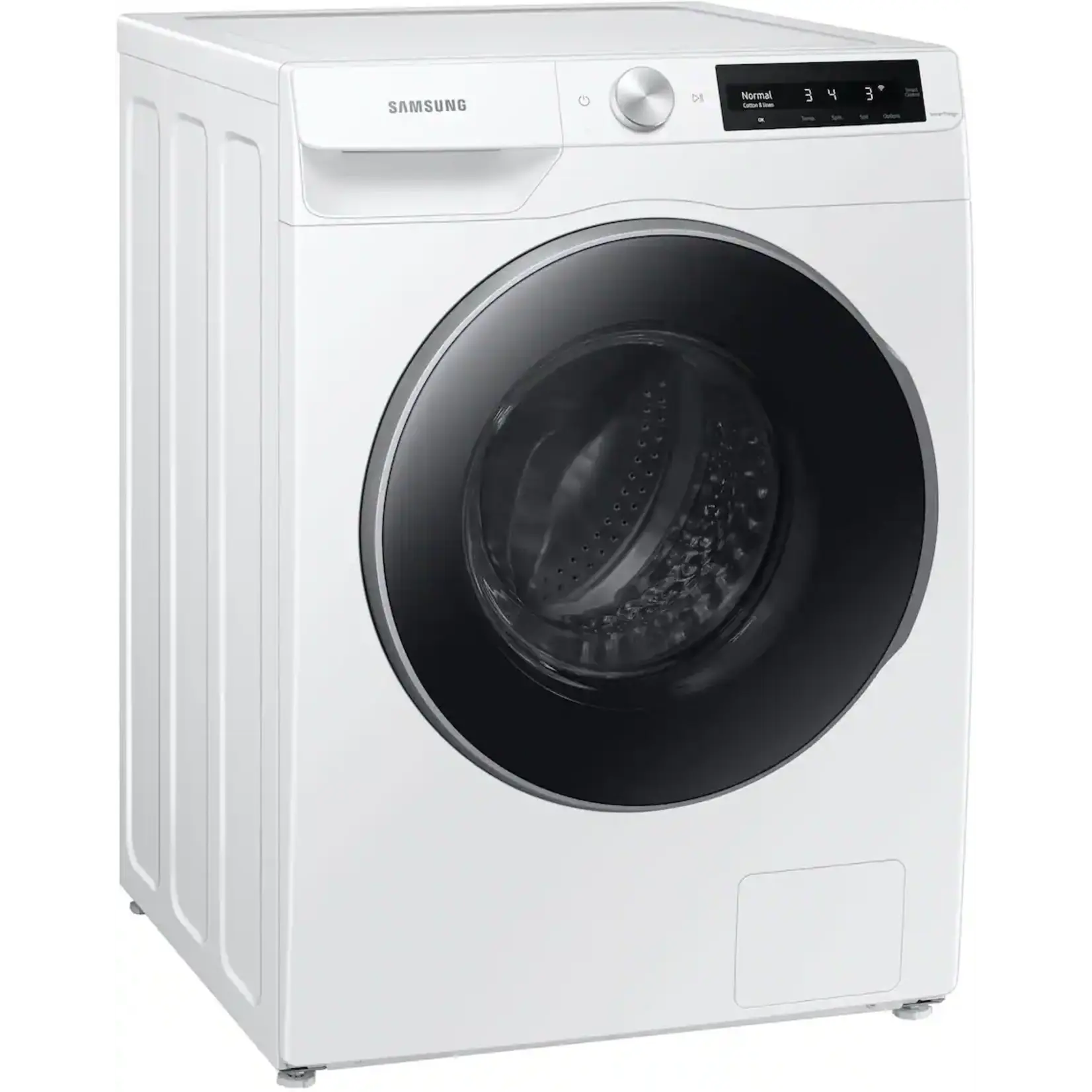 SAMSUNG #WW25B6900AW/A2 - Samsung 2.5 cu. ft. Compact Front Load Washer in White with AI Smart Dial and Super Speed Wash