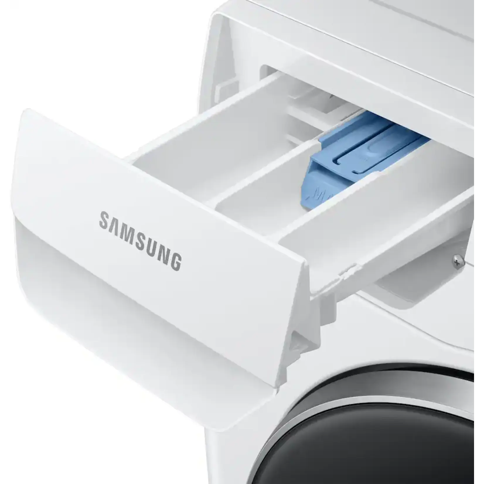 SAMSUNG #WW25B6900AW/A2 - Samsung 2.5 cu. ft. Compact Front Load Washer in White with AI Smart Dial and Super Speed Wash