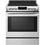 LG #LSE4616ST - LG 6.3 cu. ft. Smart Wi-Fi Enabled Induction Slide-in Range with ProBake Convection® and EasyClean® (CPS Warranty)