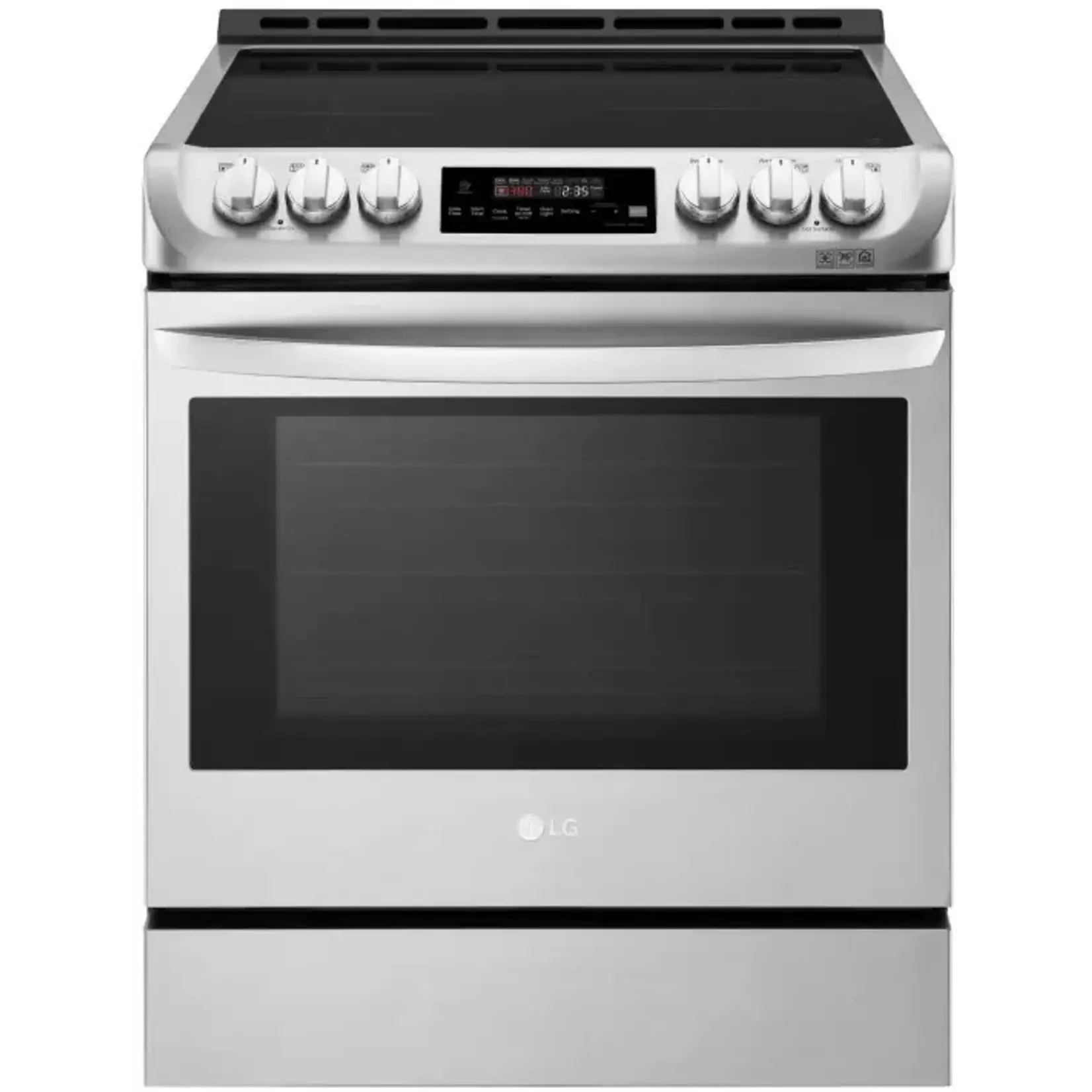LG #LSE4616ST - LG 6.3 cu. ft. Smart Wi-Fi Enabled Induction Slide-in Range with ProBake Convection® and EasyClean® (CPS Warranty)