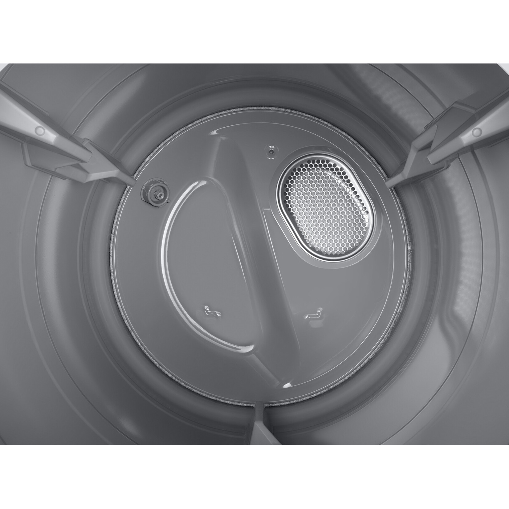 SAMSUNG #DVE45B6300P - Samsung 7.5 cu. ft. Smart Stackable Vented Electric Dryer with Steam Sanitize+ in Platinum (CPS Warranty)