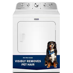 Maytag #MED5605RW - Maytag Pet Pro 7-cu ft Vented Electric Dryer ( White )