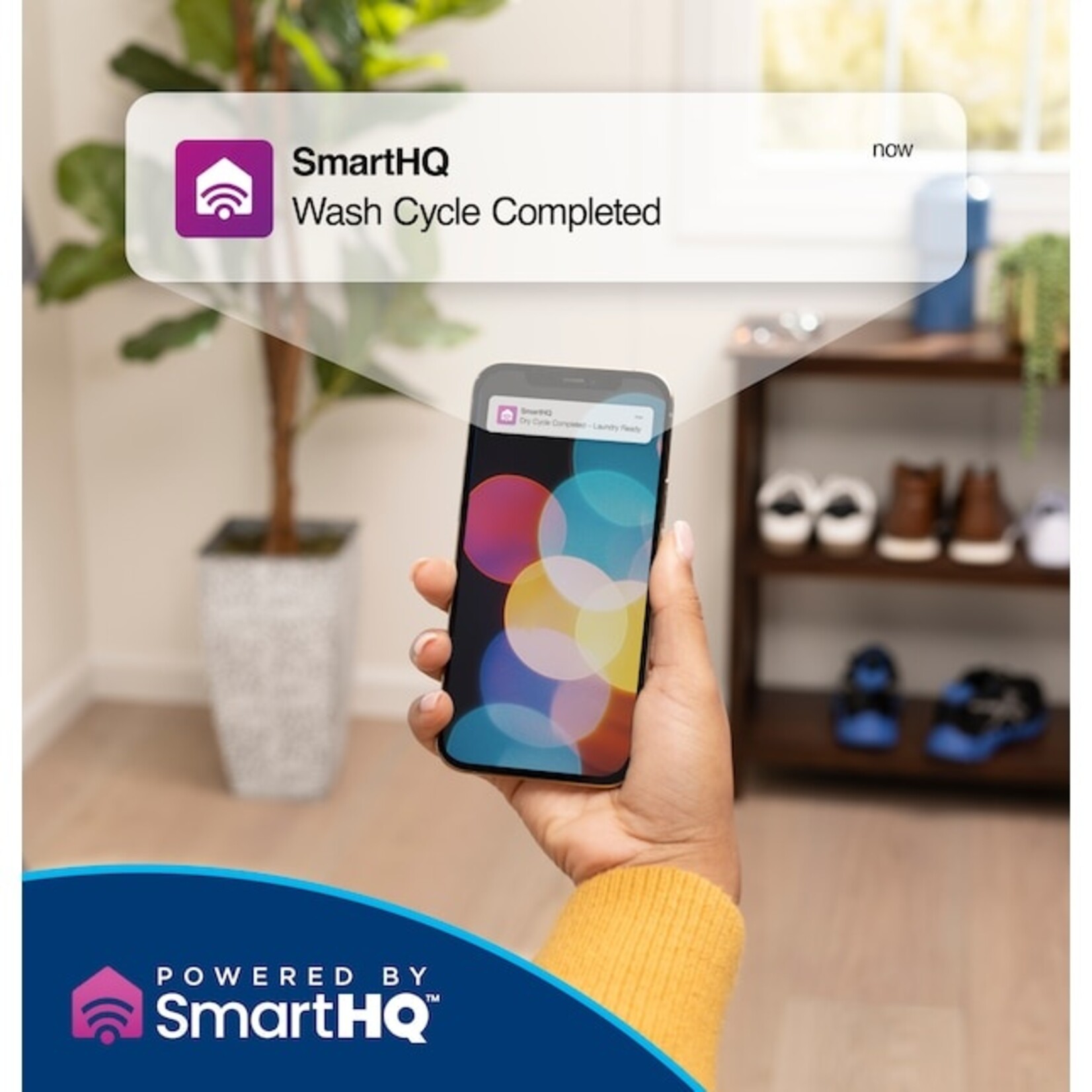 GE #GFW350SSYWW - GE® ENERGY STAR® 4.6 cu. ft. Capacity Smart Front Load Washer with UltraFresh Vent System with OdorBlock™