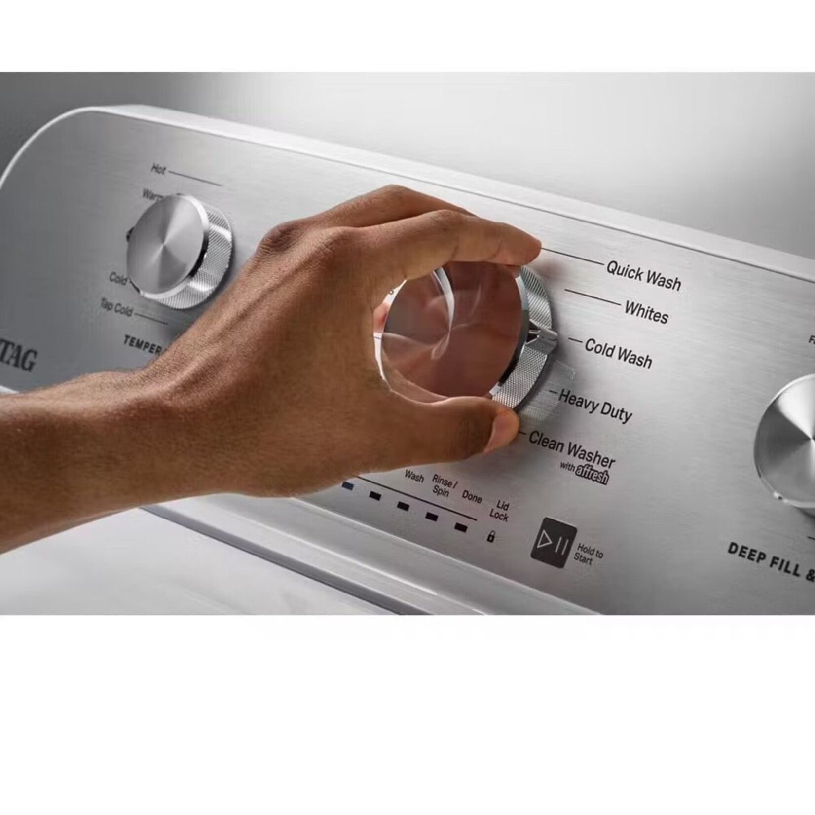 Maytag #MTW4205SW - Maytag 4.2 cu. ft. Top Load Washer in White with Deep Fill Option and Power Agitator