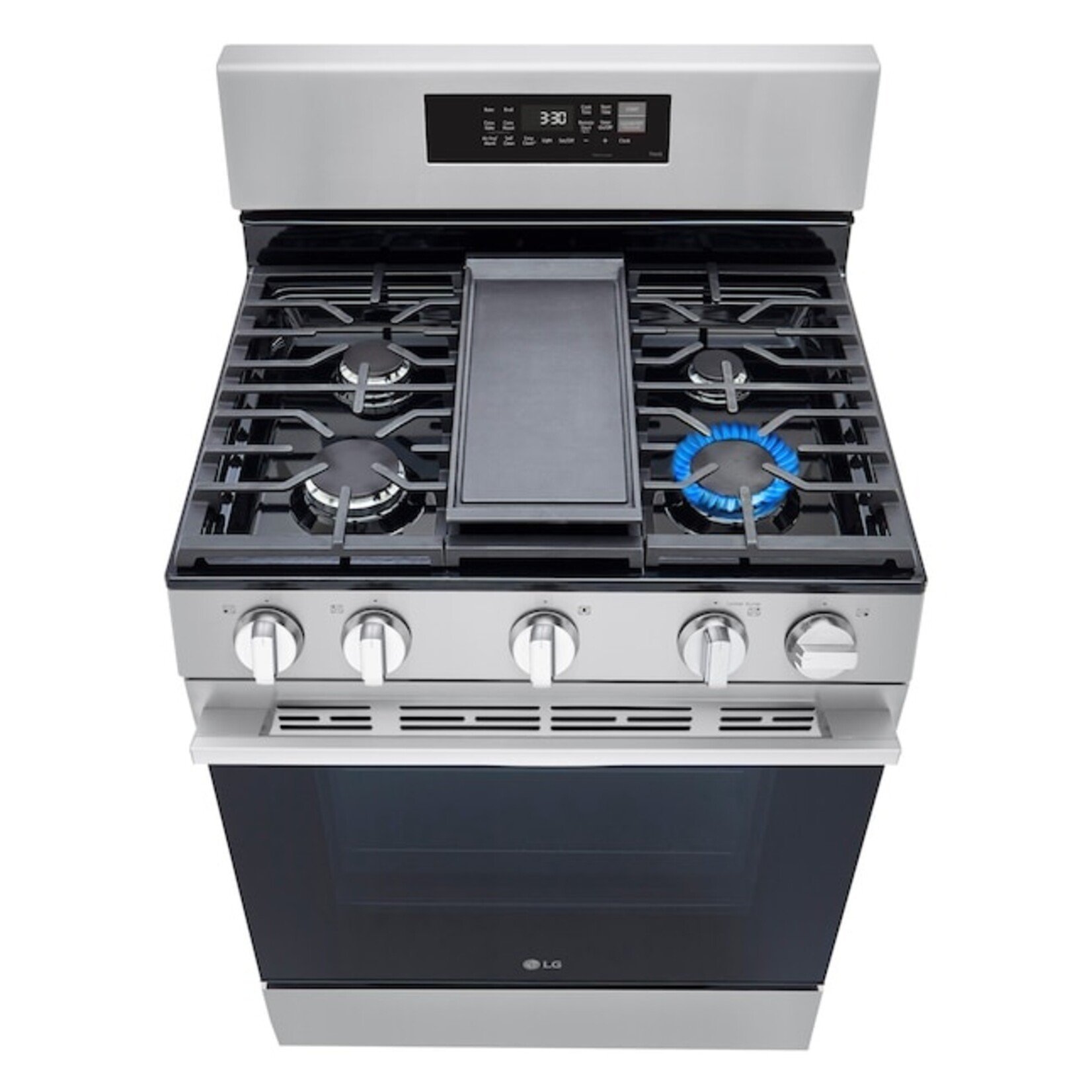 LG #LRGN6323Y - LG 6.3 cu. ft. Smart Wi-Fi Enabled Probake Convection® Gas Range with Air Fry & EasyClean®