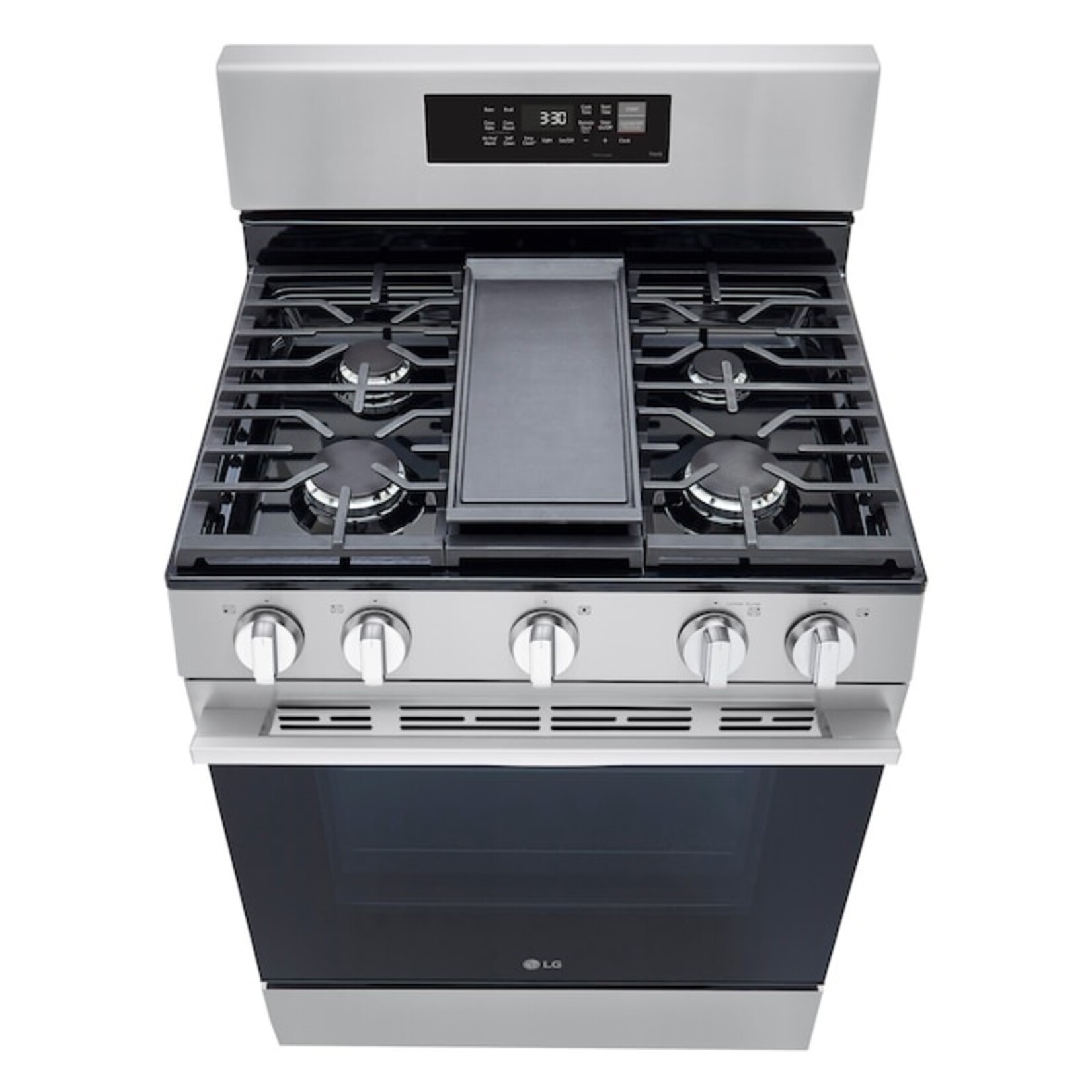 LG #LRGN6323Y - LG 6.3 cu. ft. Smart Wi-Fi Enabled Probake Convection® Gas Range with Air Fry & EasyClean®
