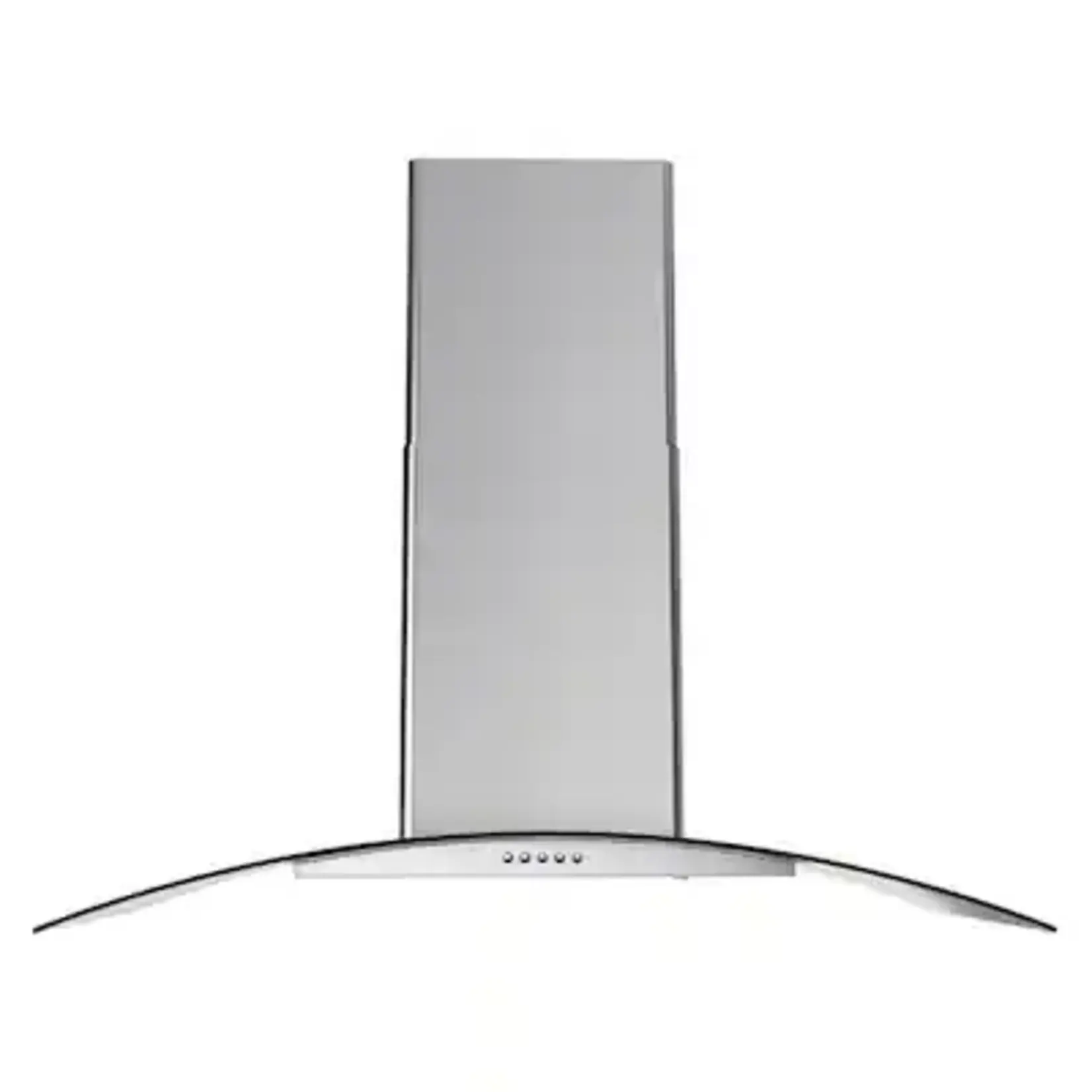 G.E Streamline T-8065-1-CL  36 in. Alfonso Convertible Wall Mount Range Hood in Brushed Stainless Steel,Baffle Filters,Push Button Control,LED Light