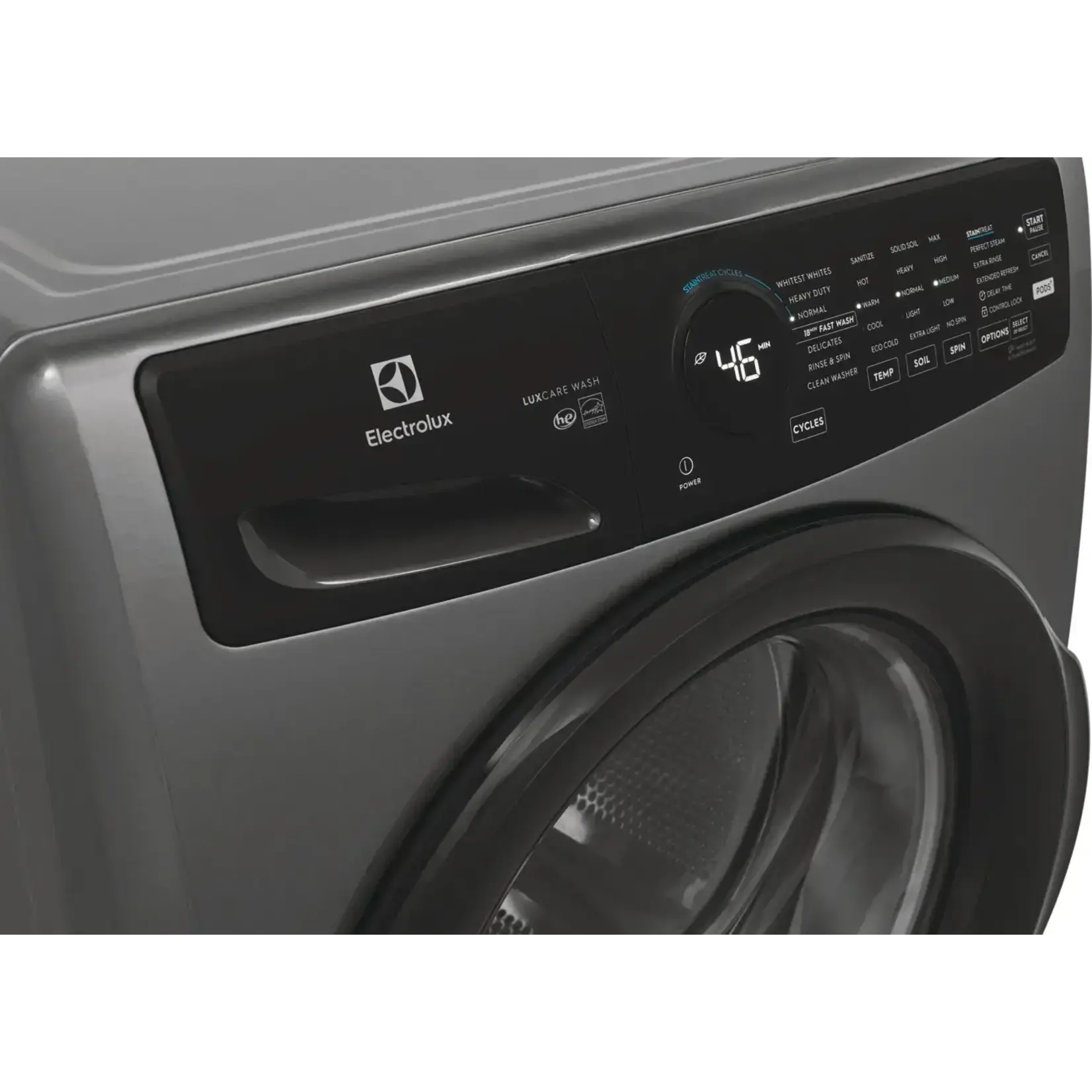 ELFW7437AT Electrolux High Efficiency Stackable Large ( 4.5-cu ft ) Front-Load Washer with Steam Cycle ( Titanium )