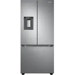 SAMSUNG Samsung RF22A4221SR-22 cu. ft. Standard Depth 3-Door French Door Smart Refrigerator in Fingerprint Resistant Stainless Steel with Dispenser