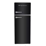Frigidaire EFR789-BLACK-6COM Frigidaire 7.2 cu. ft. Retro Top Freezer Refrigerator in Black with Chrome Handle and Trim