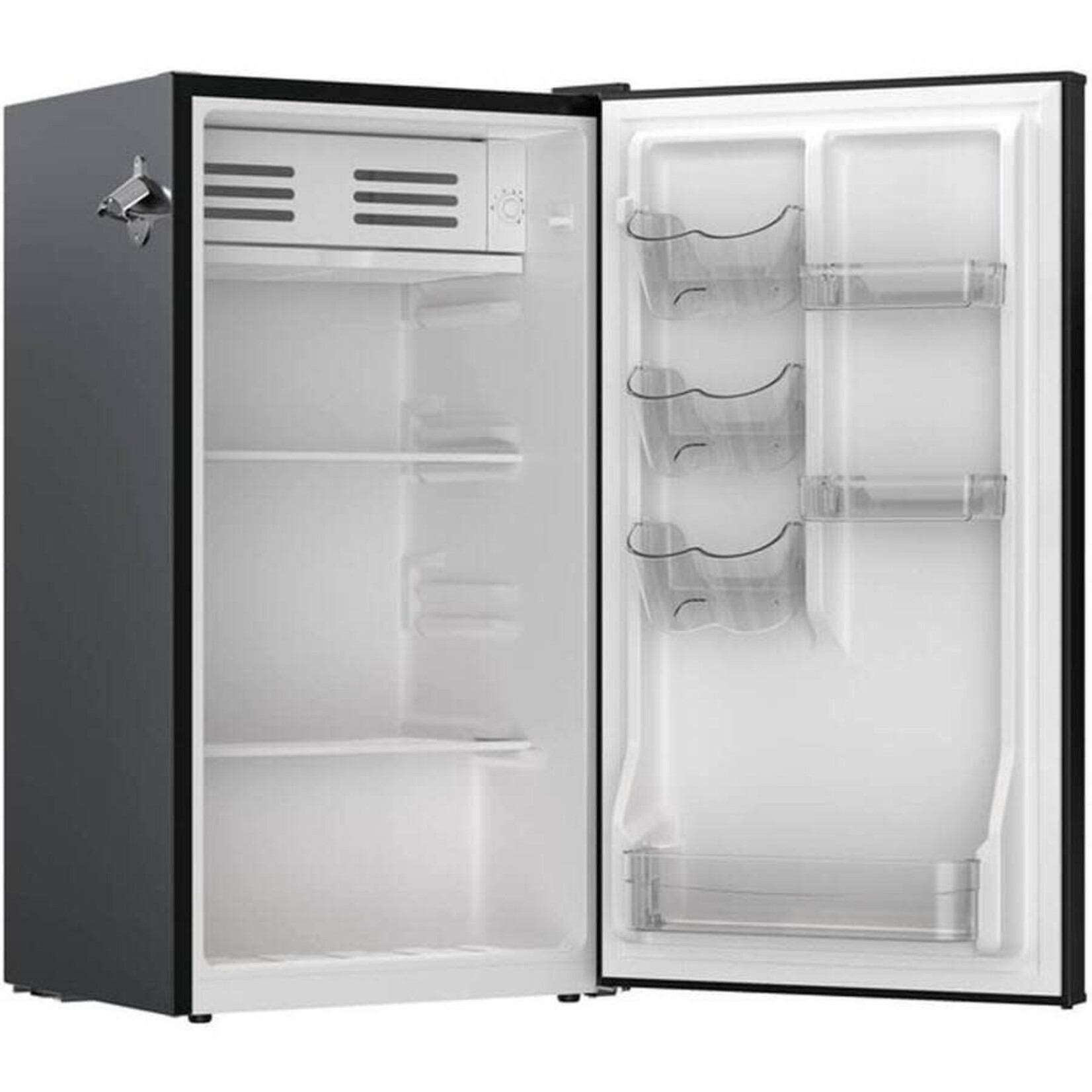 EFR397BLACK  Frigidaire - EFR397BLACK 3.2 Cu. Ft. Retro Compact Refrigerator with Side Bottle Opener - Black