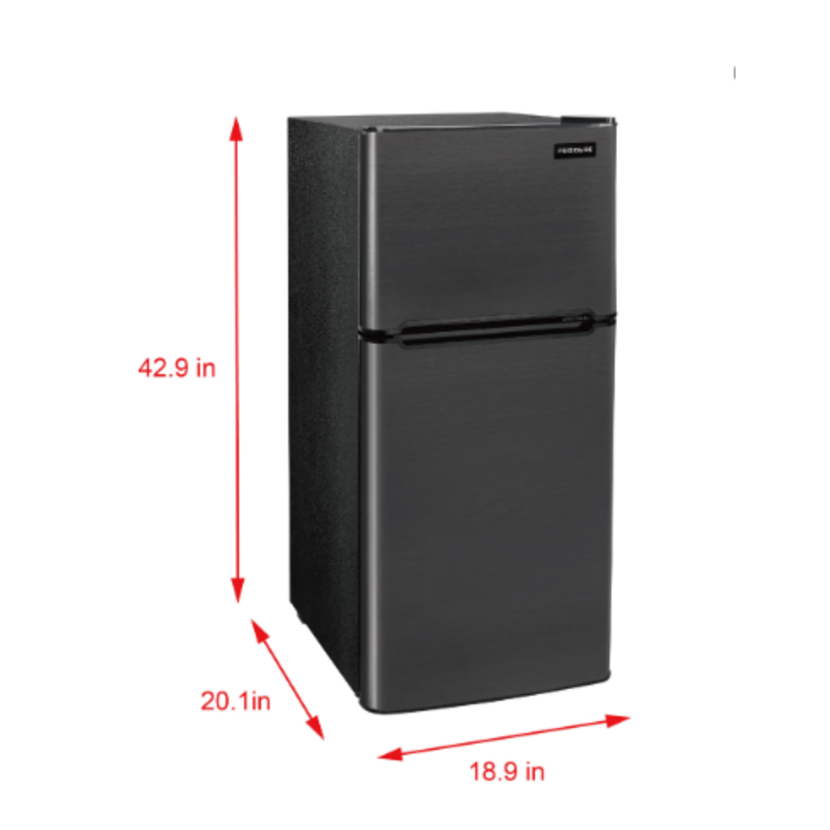 Frigidaire 4.5 CU FT 2 DOOR REFRIGERATOR BLACK STAINLESS STEEL | EFR459