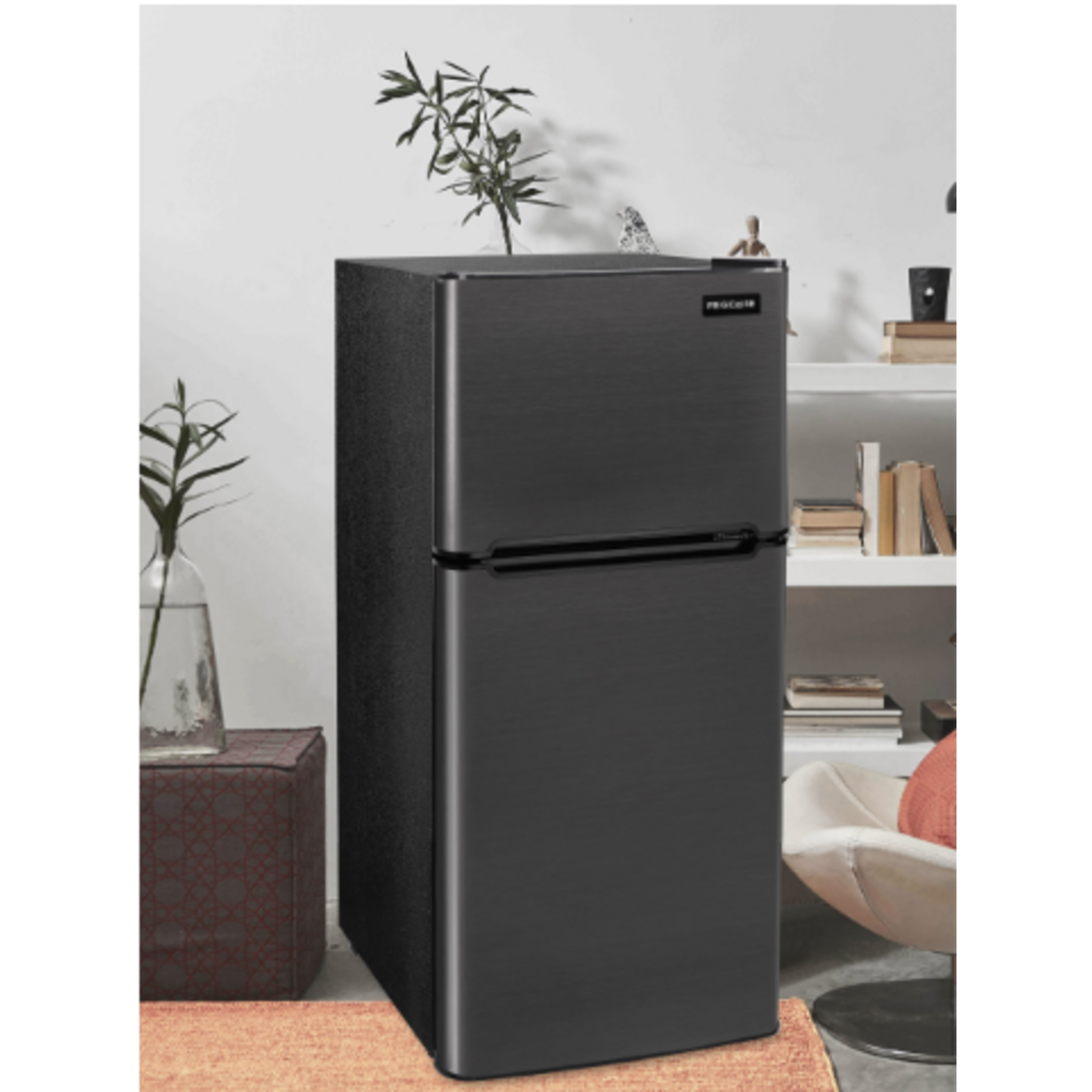 Frigidaire 4.5 CU FT 2 DOOR REFRIGERATOR BLACK STAINLESS STEEL | EFR459