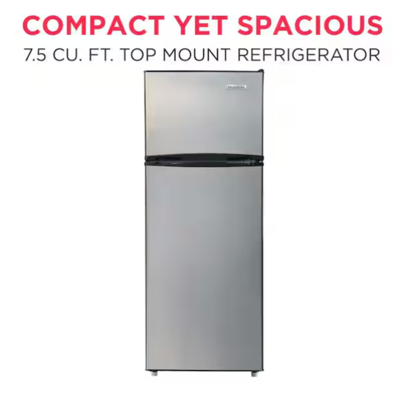 FGFR797 Frigidaire Platinum 7.5 Cu Ft Top Mount Refrigerator Compact Fridge