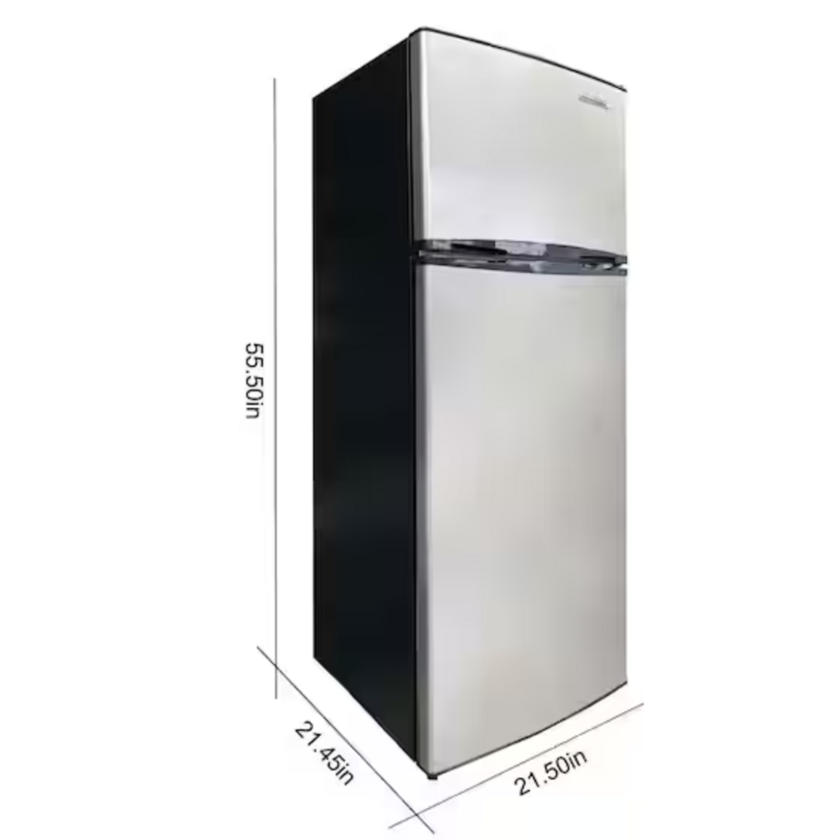 Frigidaire EFR780-6COM  7.5 cu. ft. Mini Refrigerator with Top Freezer in Stainless Look