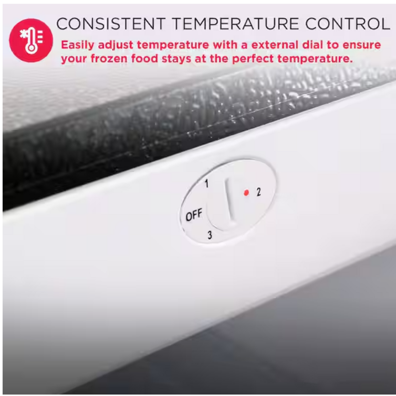 Frigidaire EFRF694 Frigidaire 6.5 cu. ft. Upright Freezer in VCM Stainless Steel Look