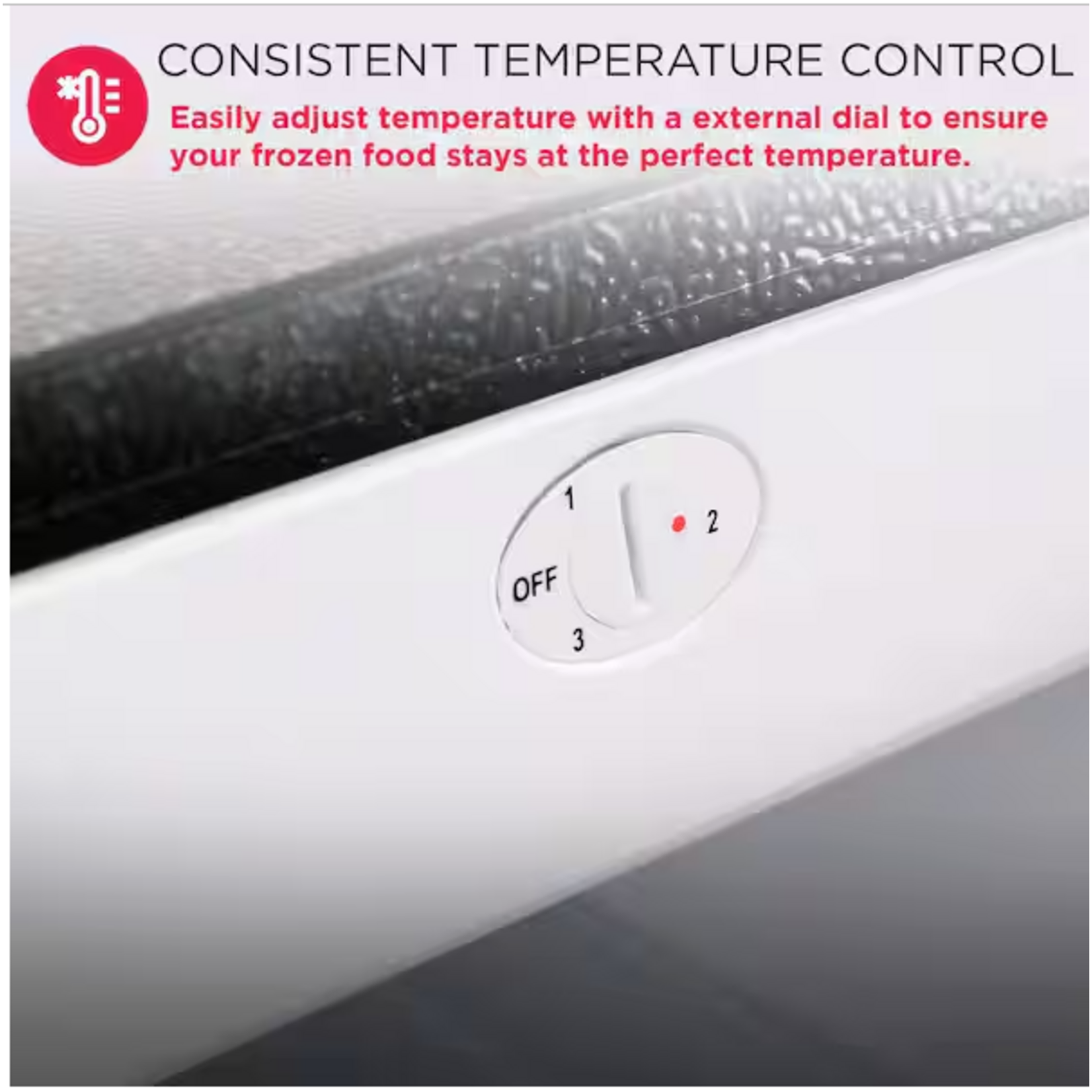 Frigidaire EFRF698 21.26 in. wide 6.5 cu. ft. Upright Freezer, Platinum Silver